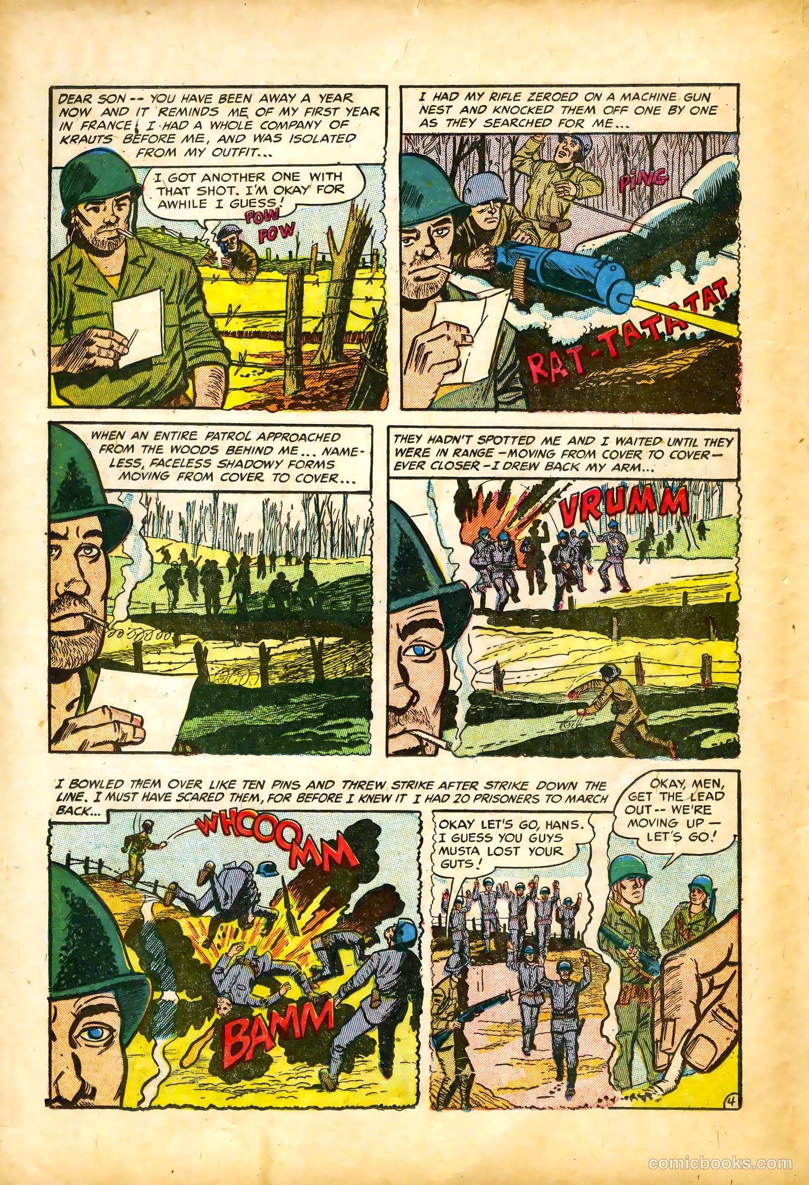 Battle Fire #6 (1956) — page 20 of 36