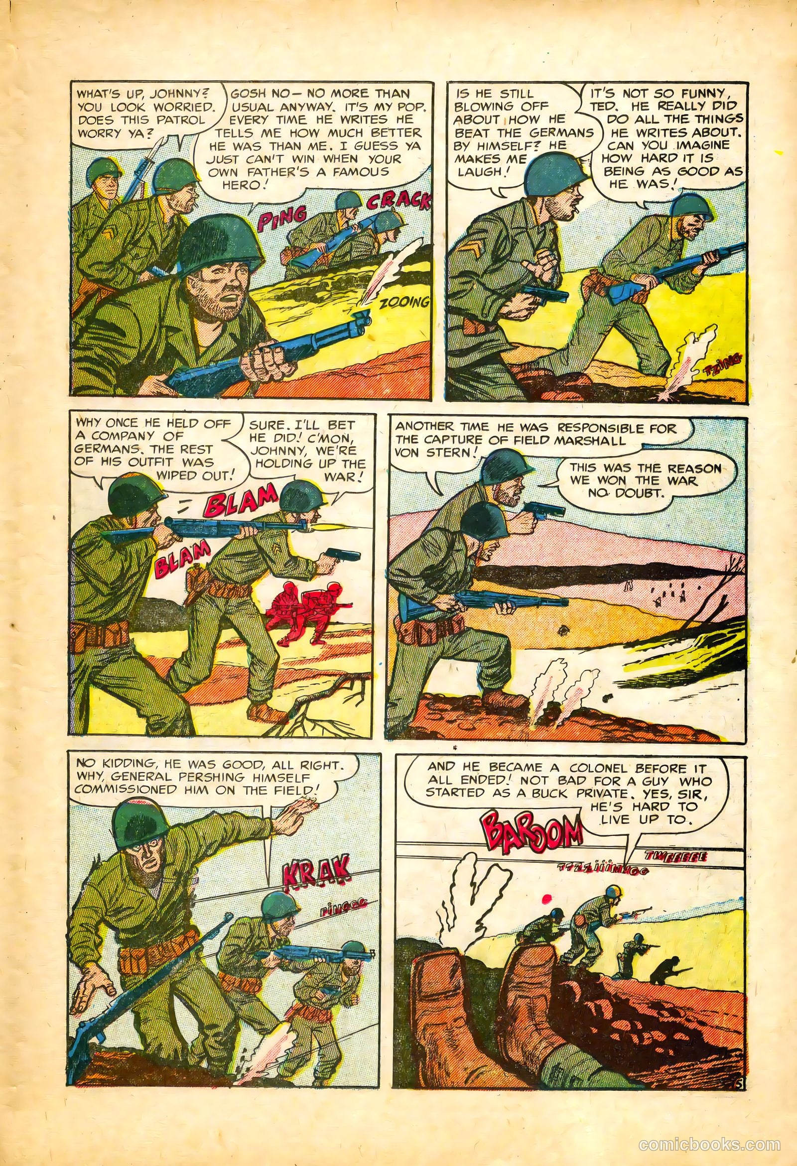 Battle Fire #6 (1956) — page 21 of 36