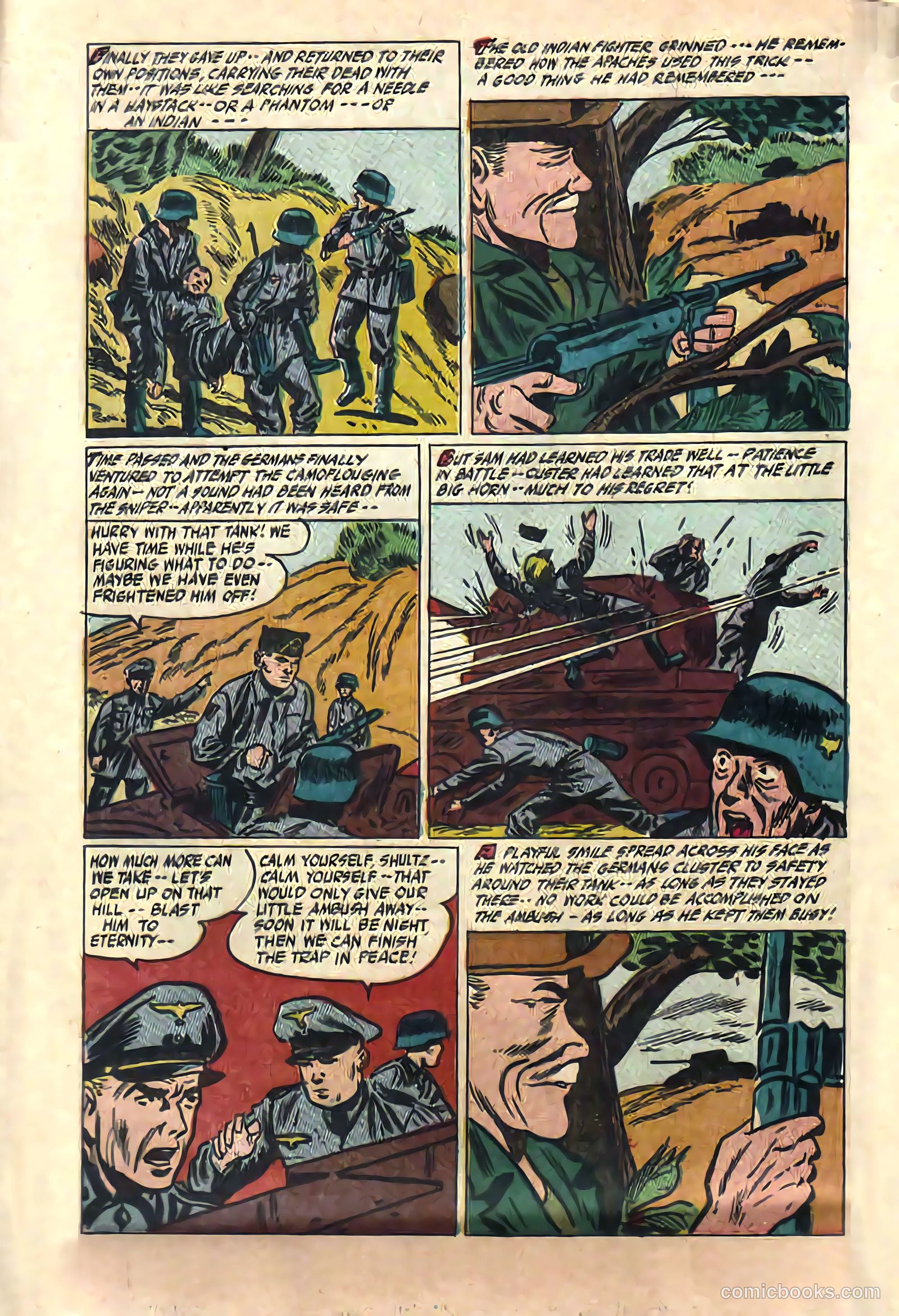 Battle Fire #6 (1956) — page 30 of 36