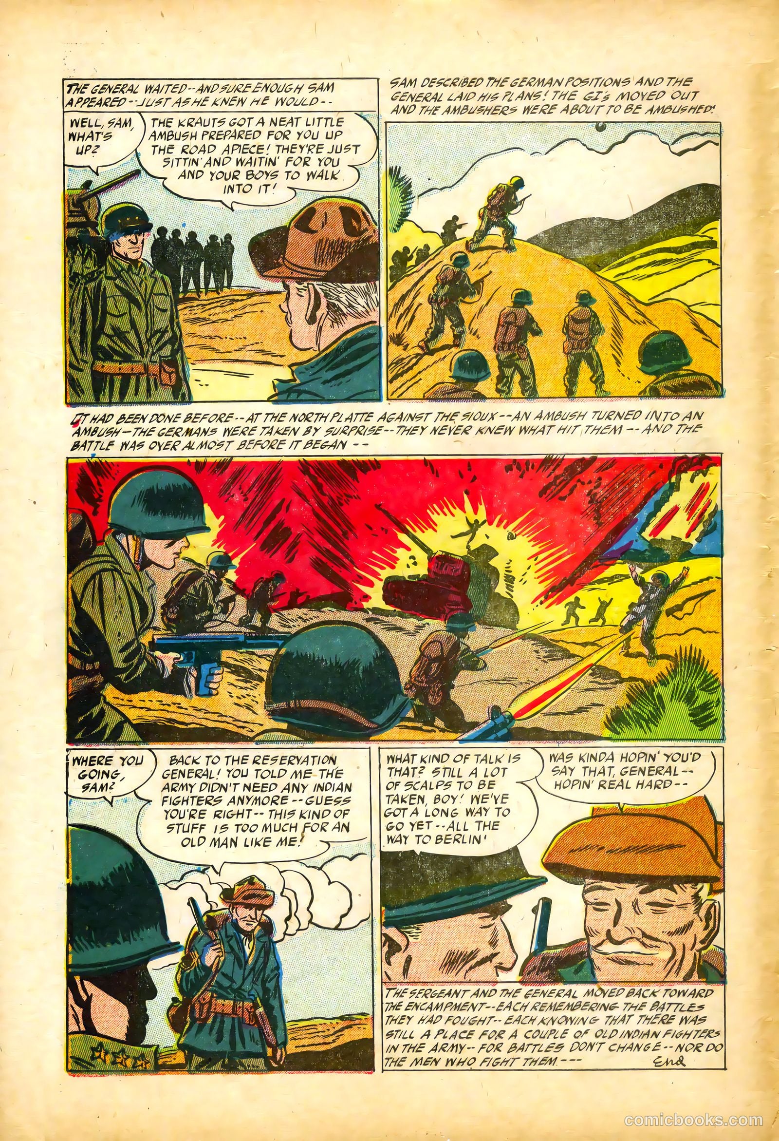Battle Fire #6 (1956) — page 32 of 36