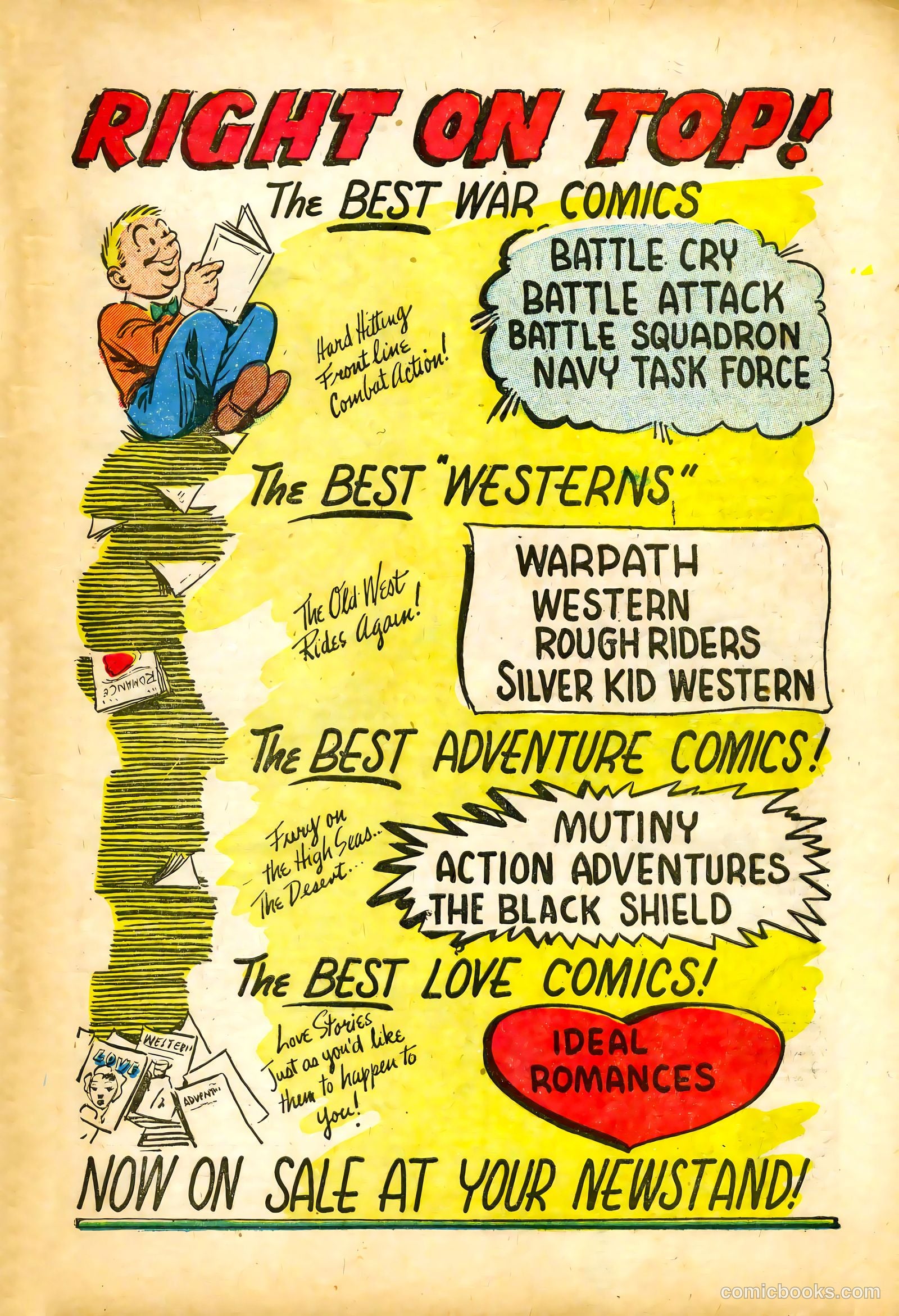 Battle Fire #6 (1956) — page 33 of 36