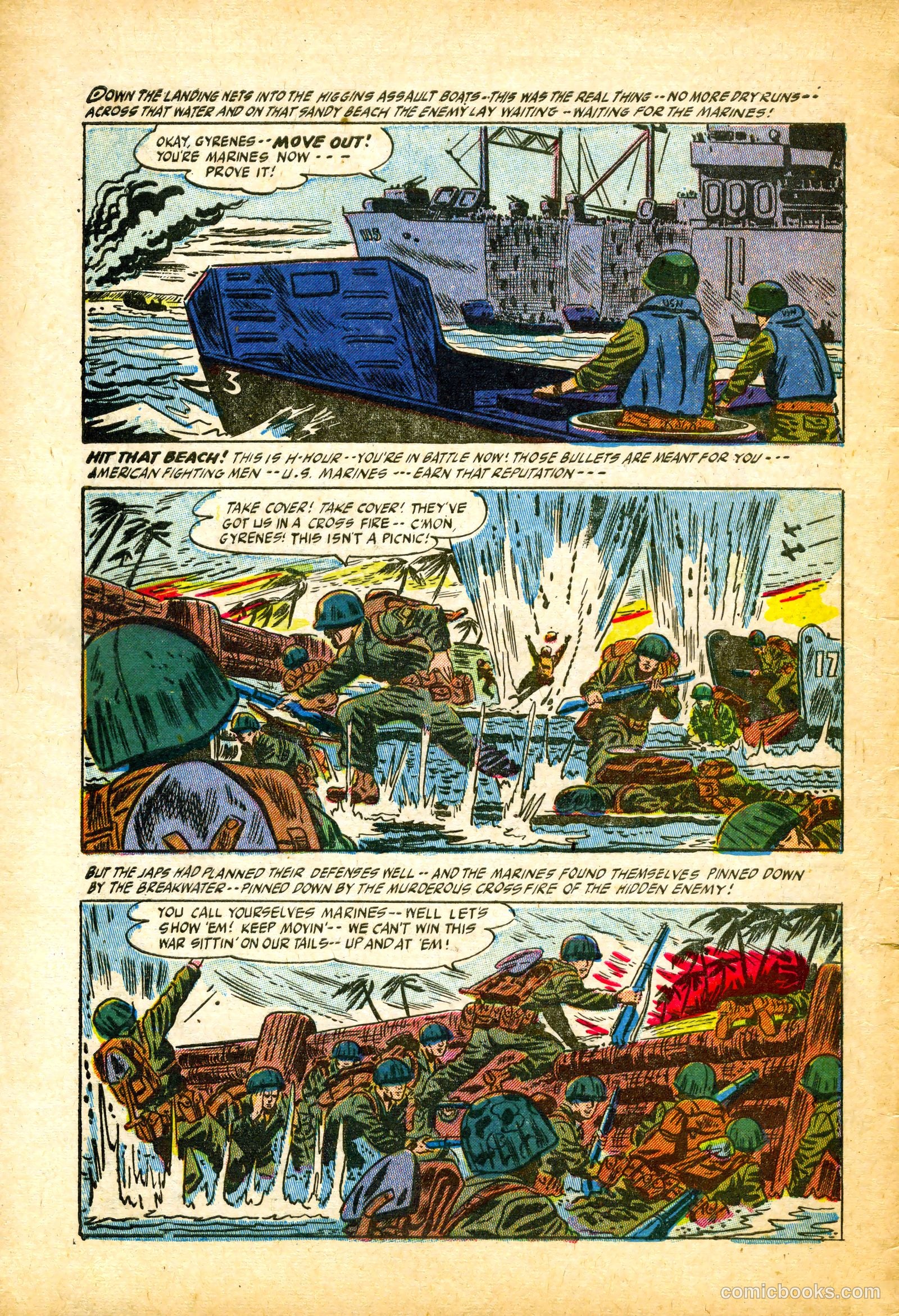 Battle Fire #6 (1956) — page 4 of 36