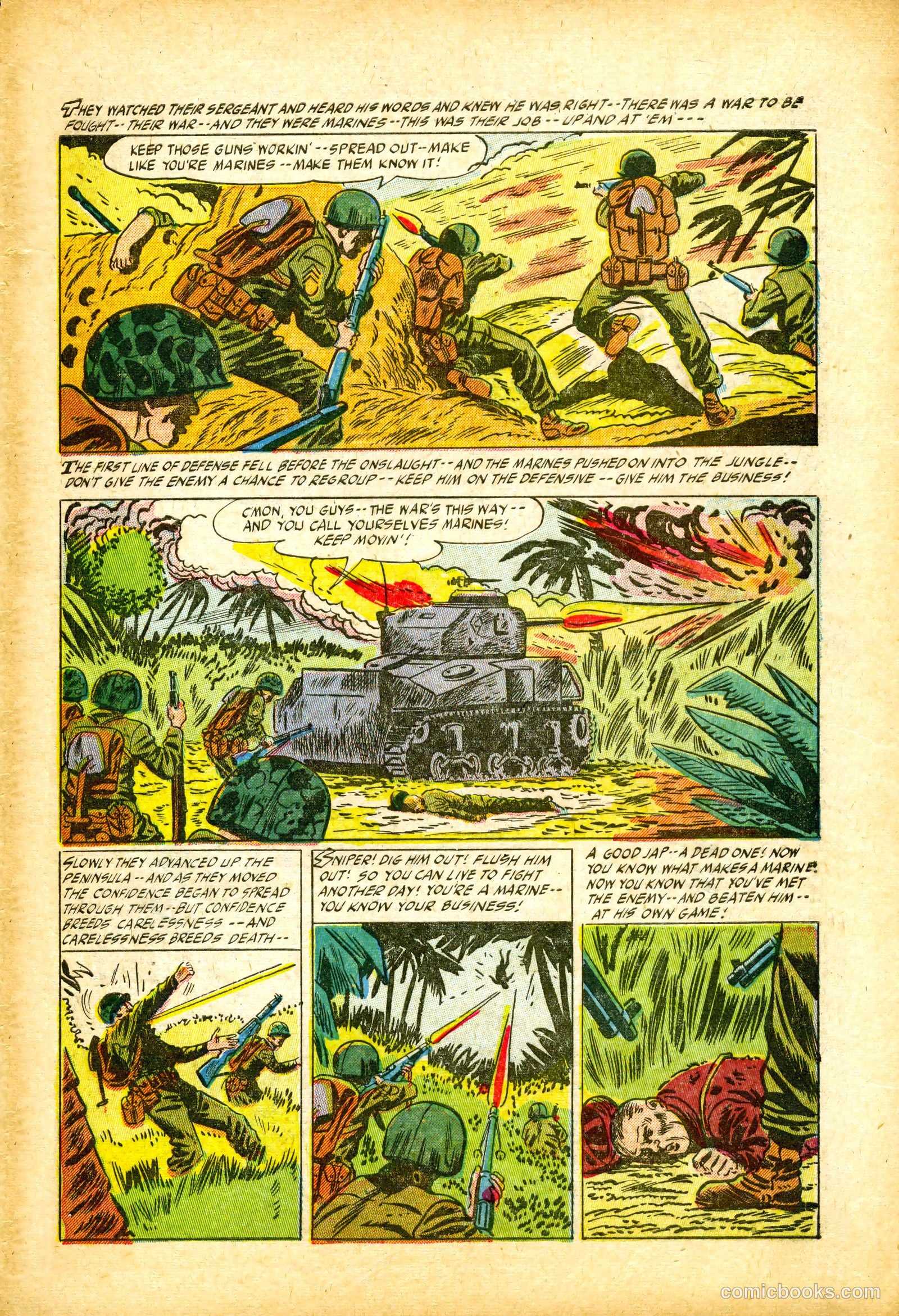 Battle Fire #6 (1956) — page 5 of 36