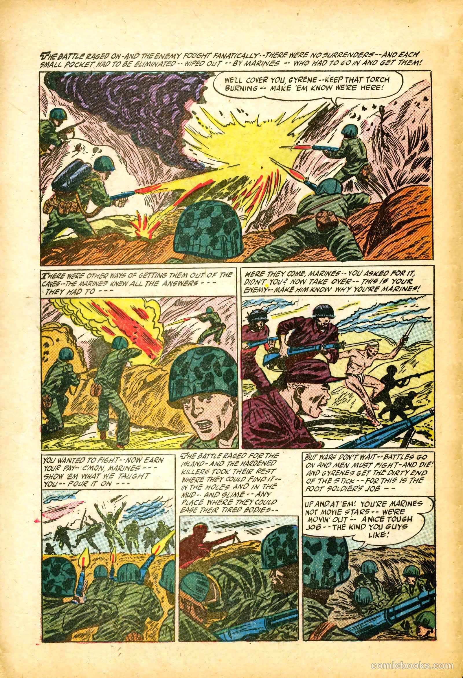Battle Fire #6 (1956) — page 6 of 36