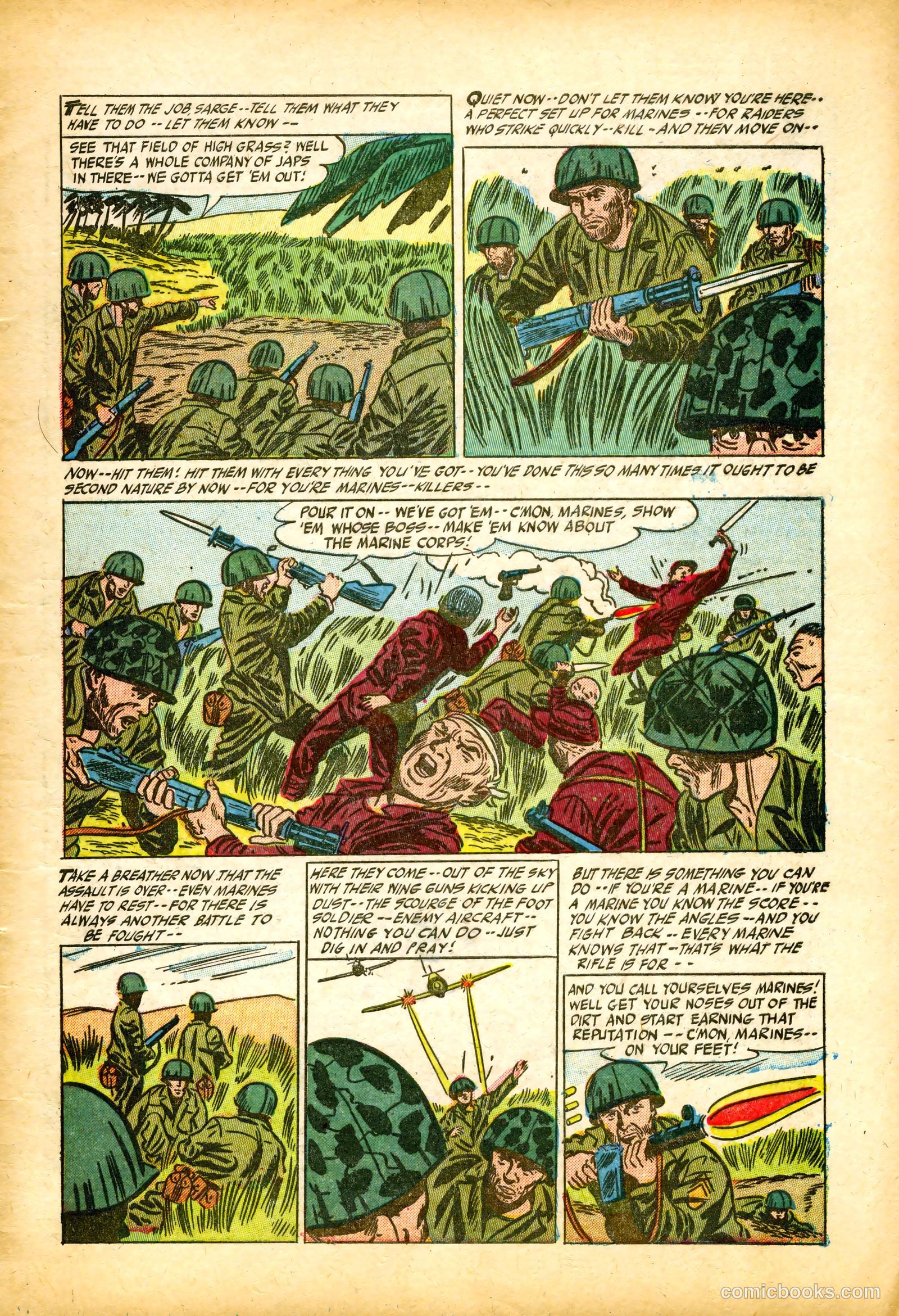 Battle Fire #6 (1956) — page 7 of 36