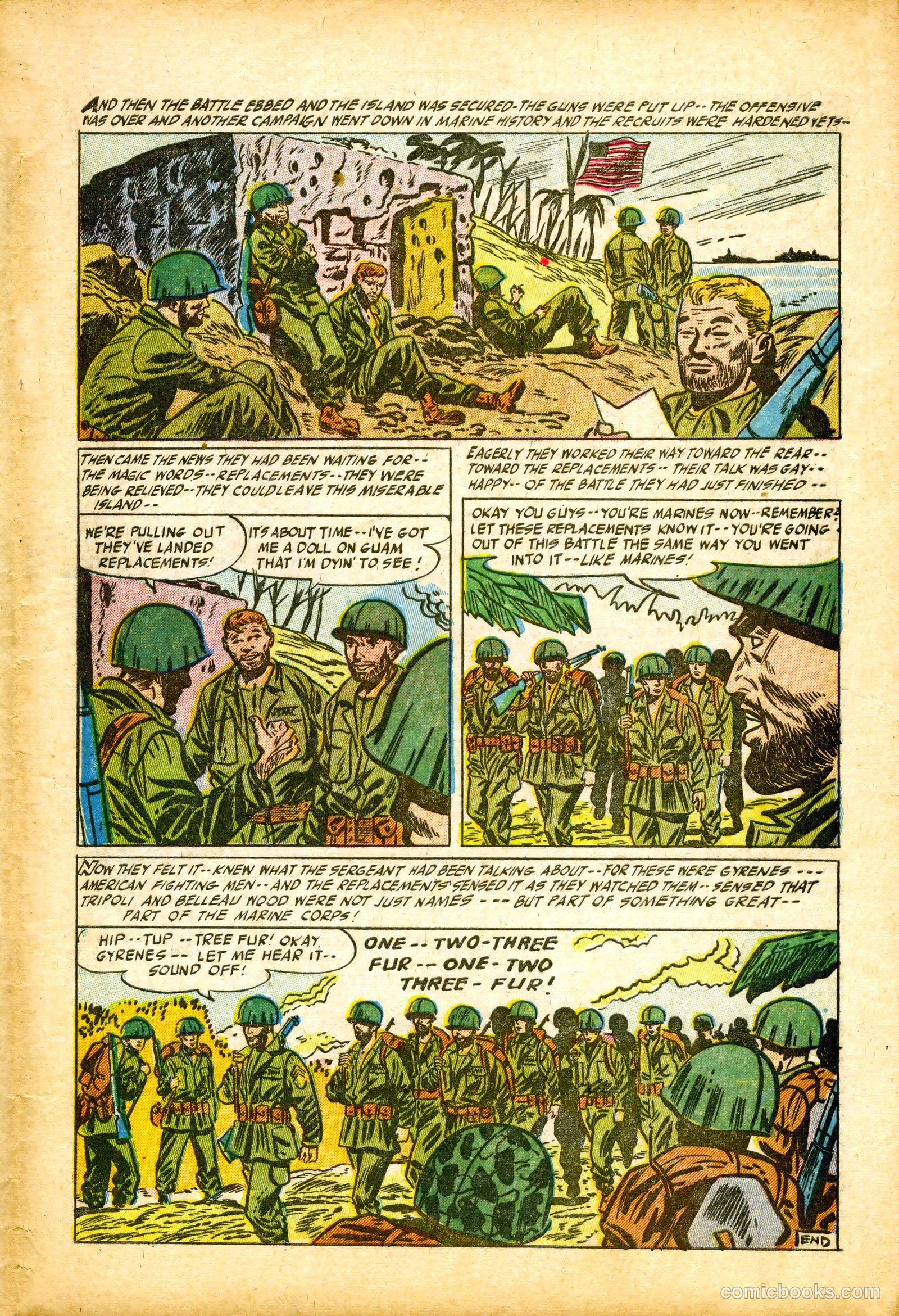 Battle Fire #6 (1956) — page 9 of 36