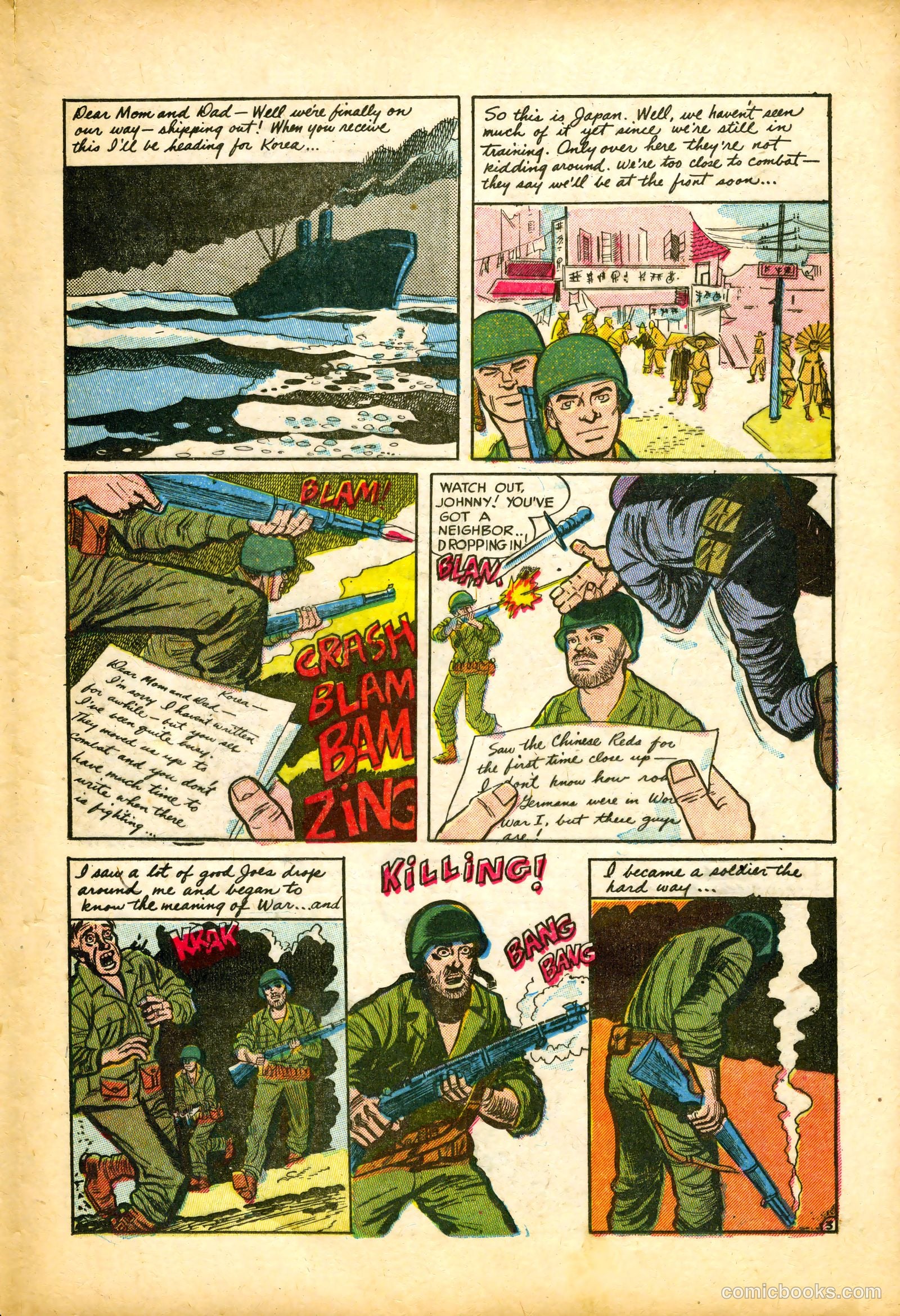 Battle Fire #6 (1956) — page 19 of 36