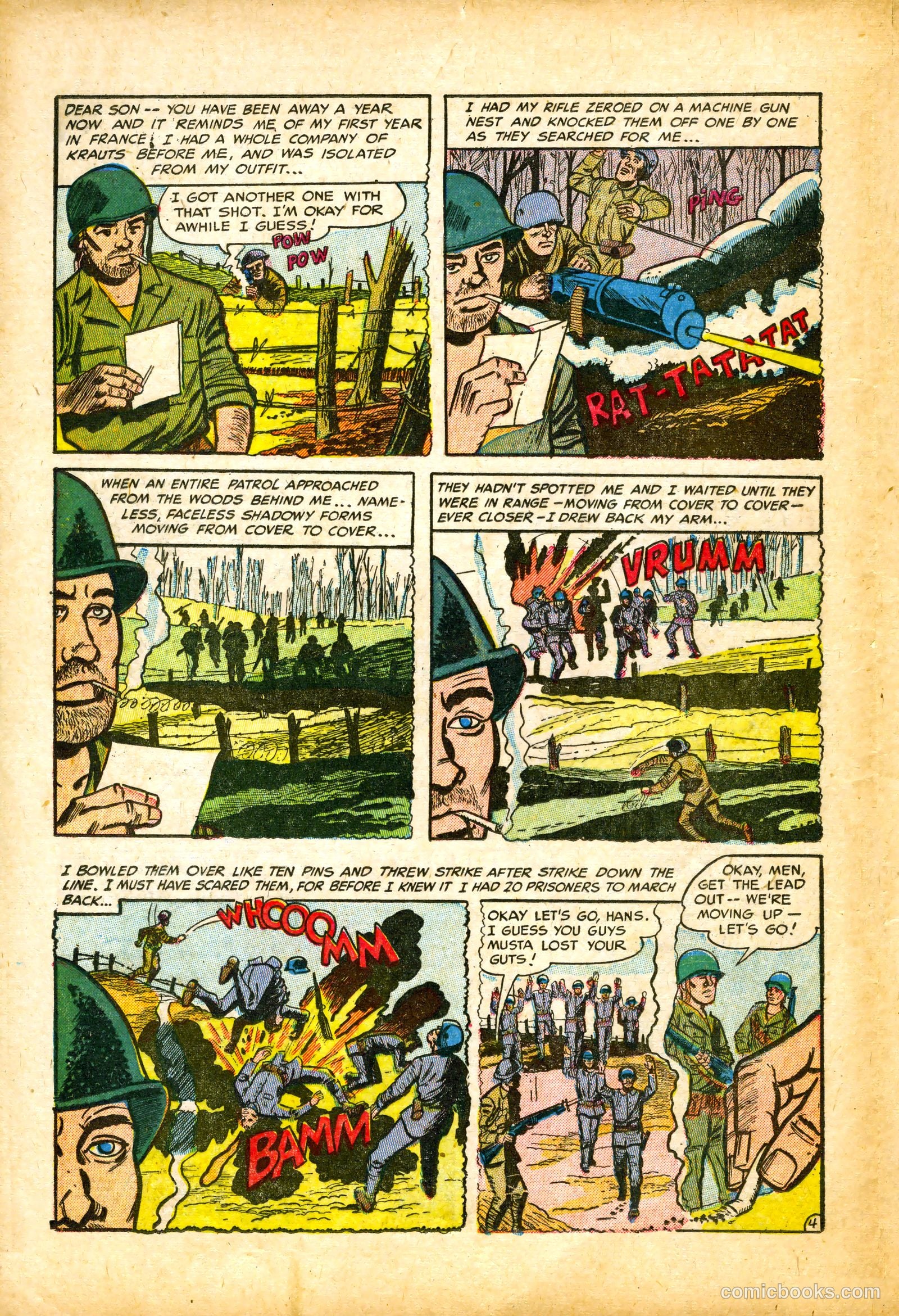 Battle Fire #6 (1956) — page 20 of 36