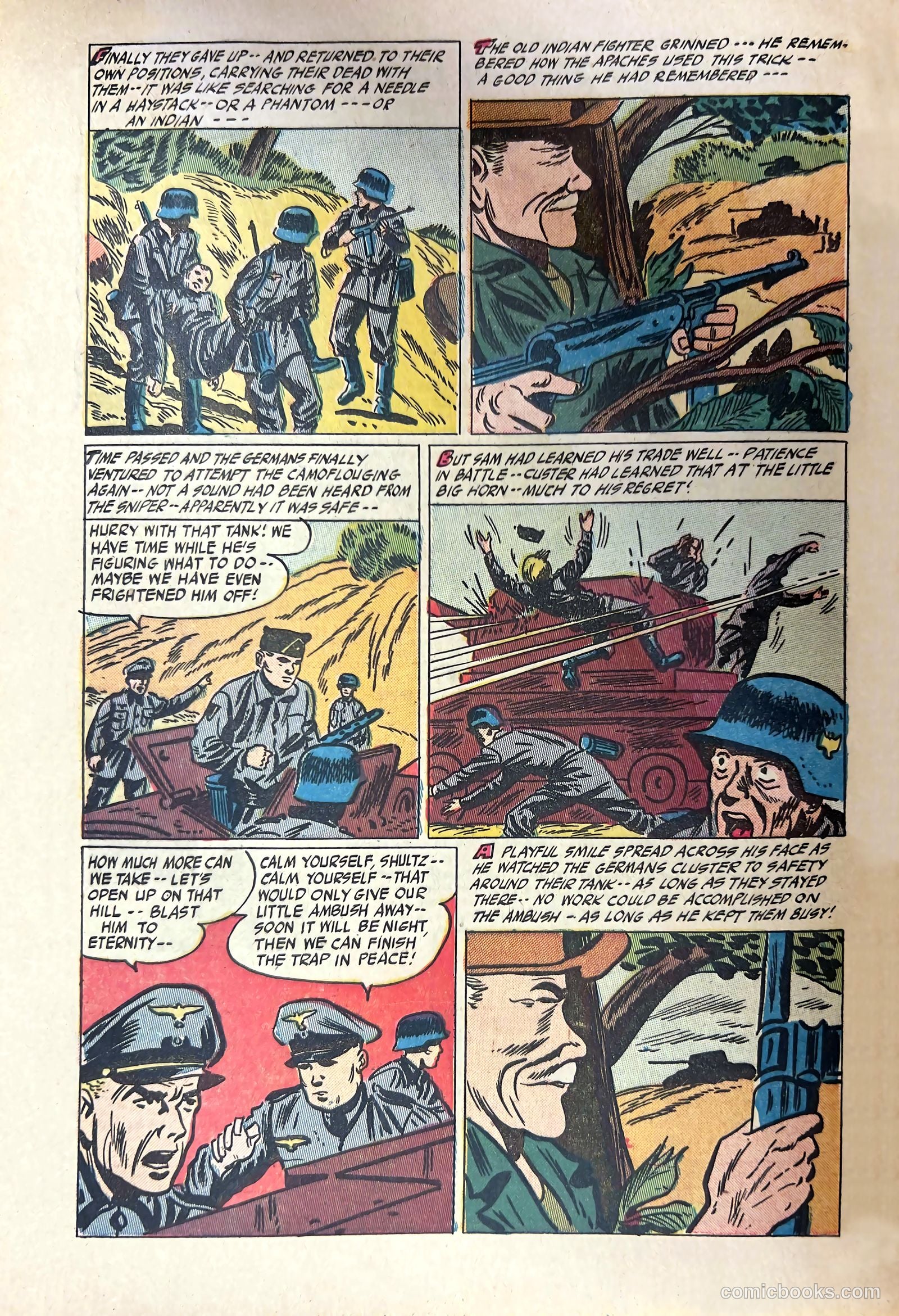 Battle Fire #6 (1956) — page 30 of 36