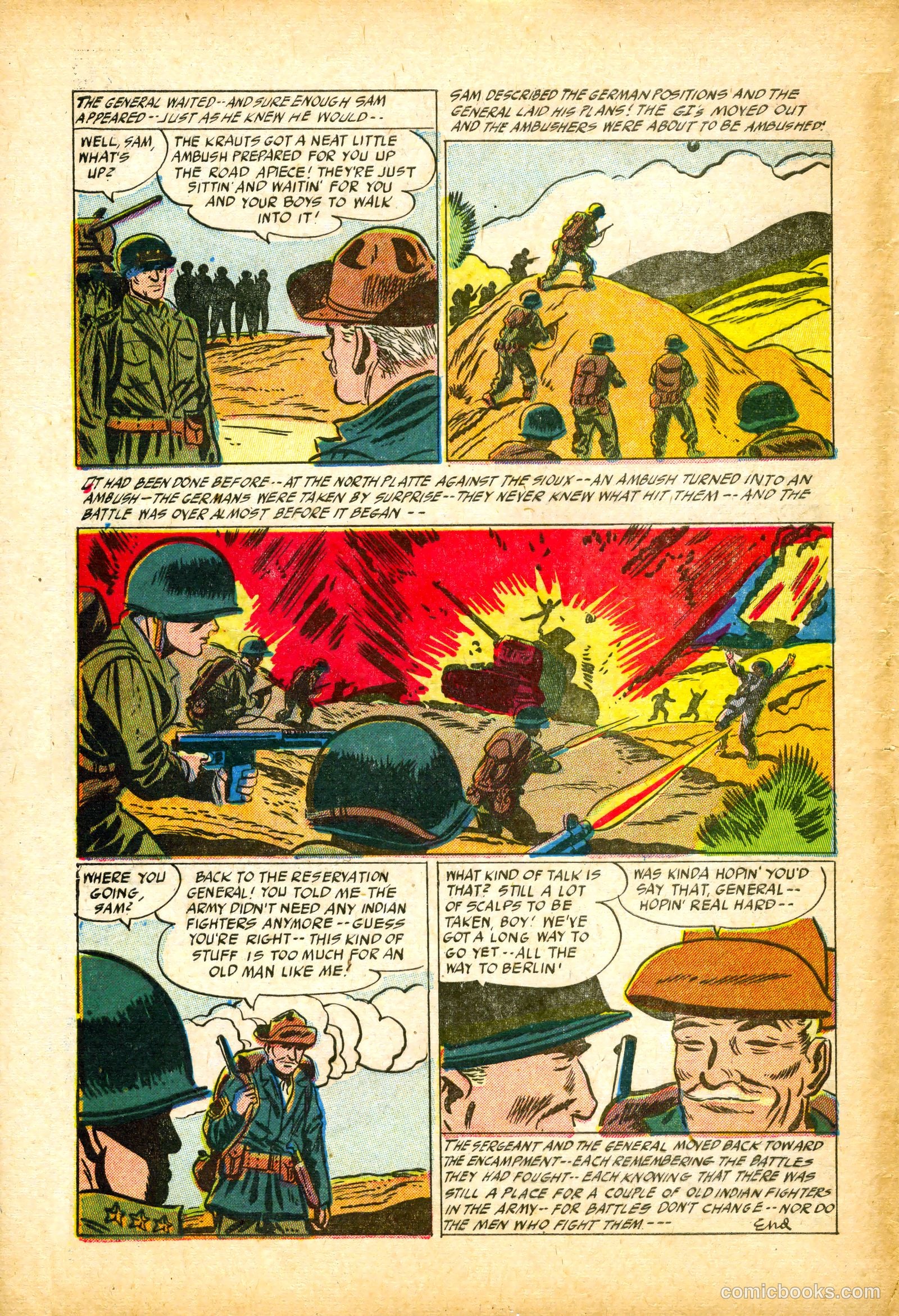 Battle Fire #6 (1956) — page 32 of 36