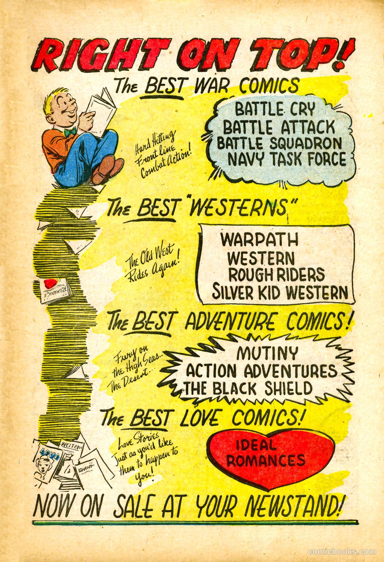 Battle Fire #6 (1956) — page 33 of 36