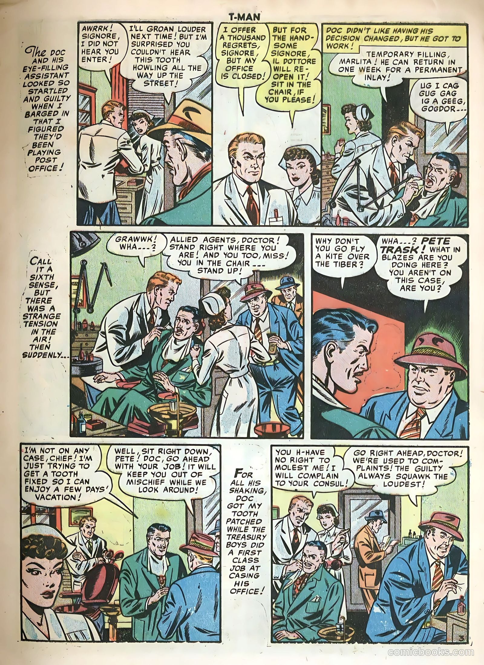 T-Man #1 (1951) — page 5 of 36
