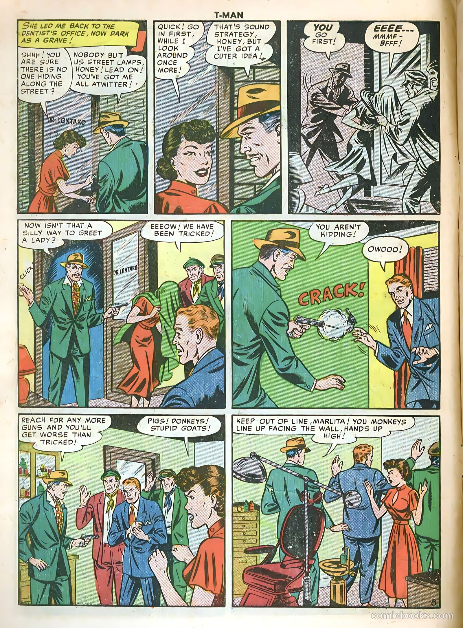 T-Man #1 (1951) — page 10 of 36
