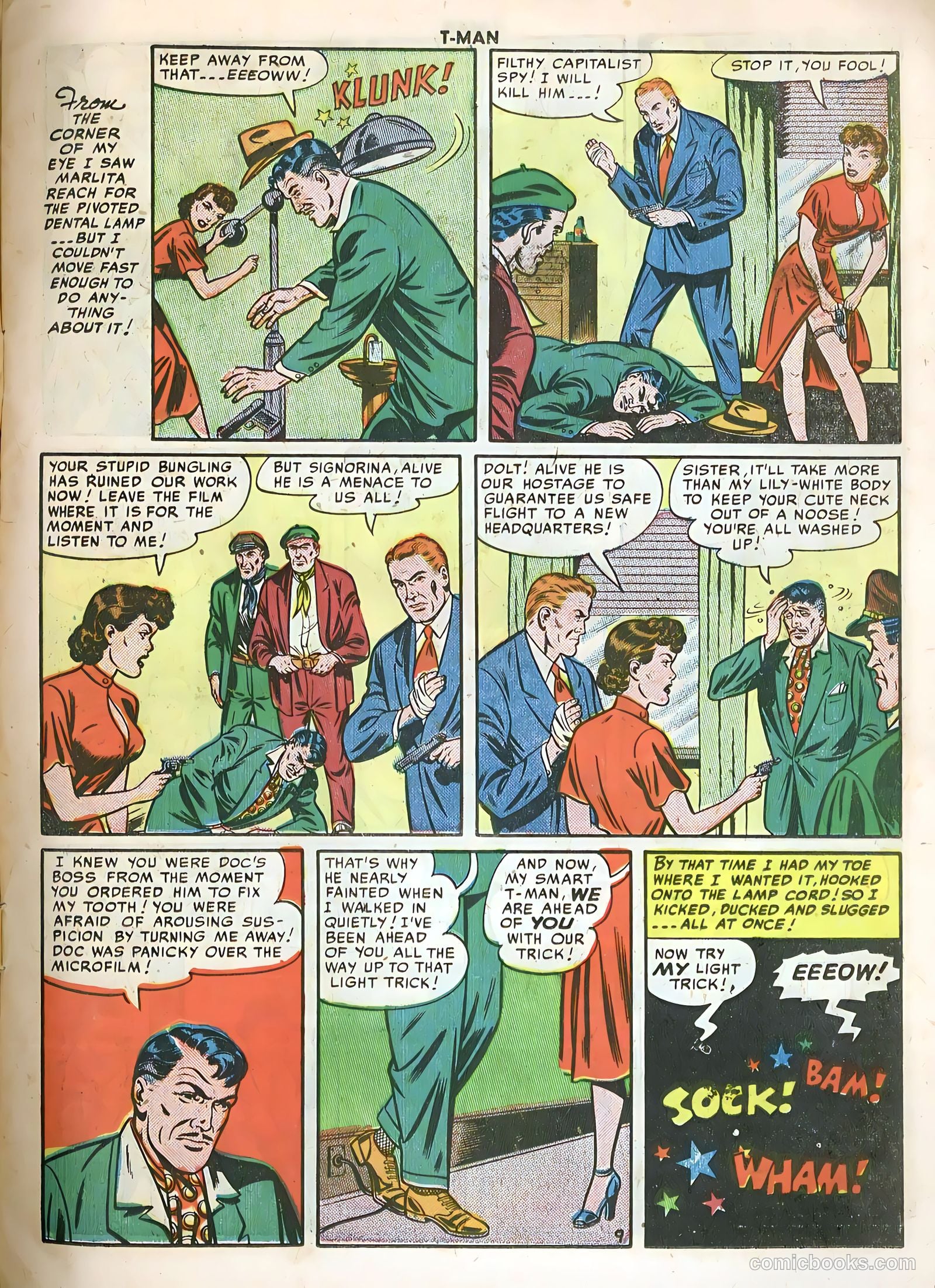 T-Man #1 (1951) — page 11 of 36