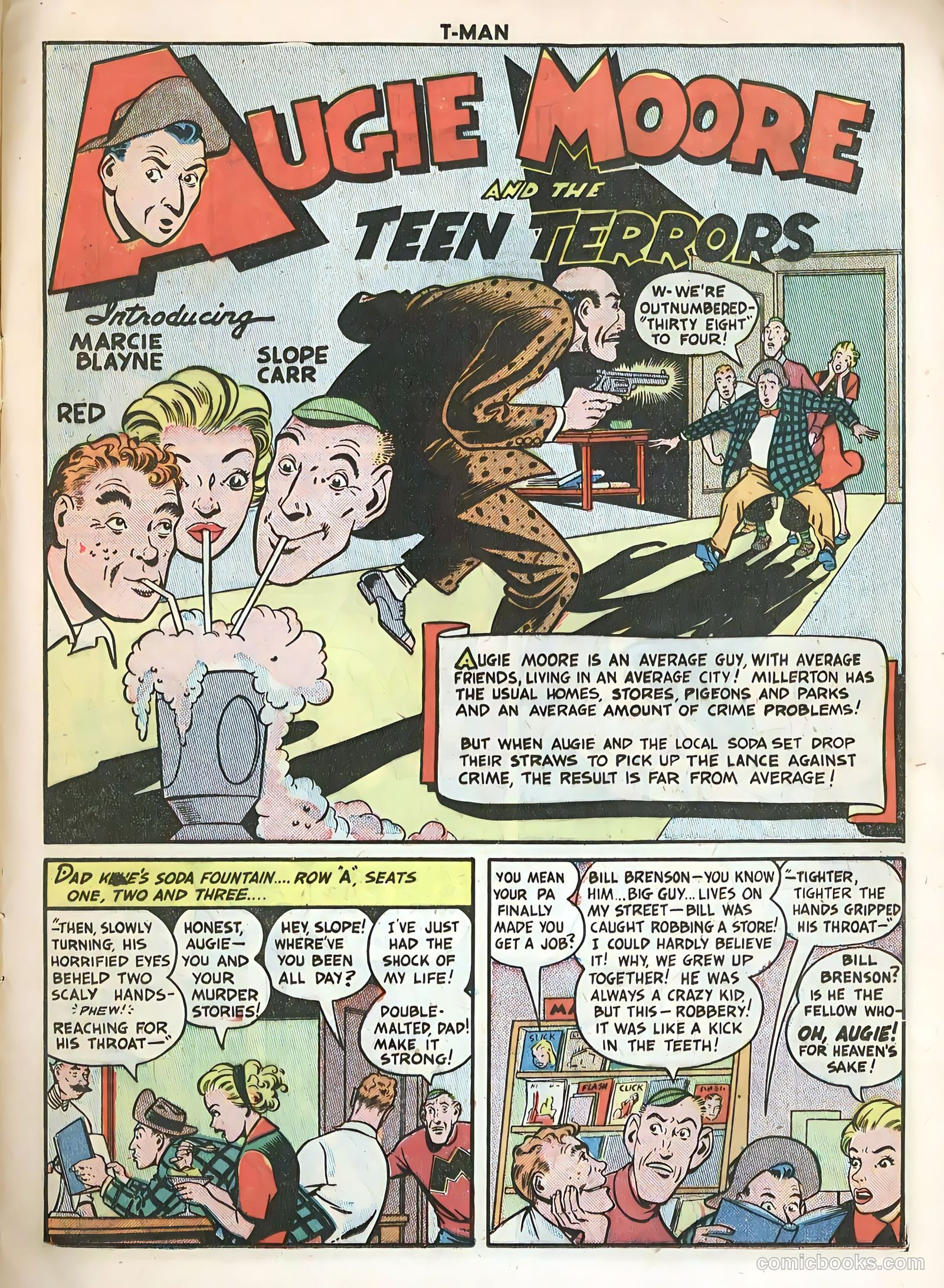 T-Man #1 (1951) — page 13 of 36