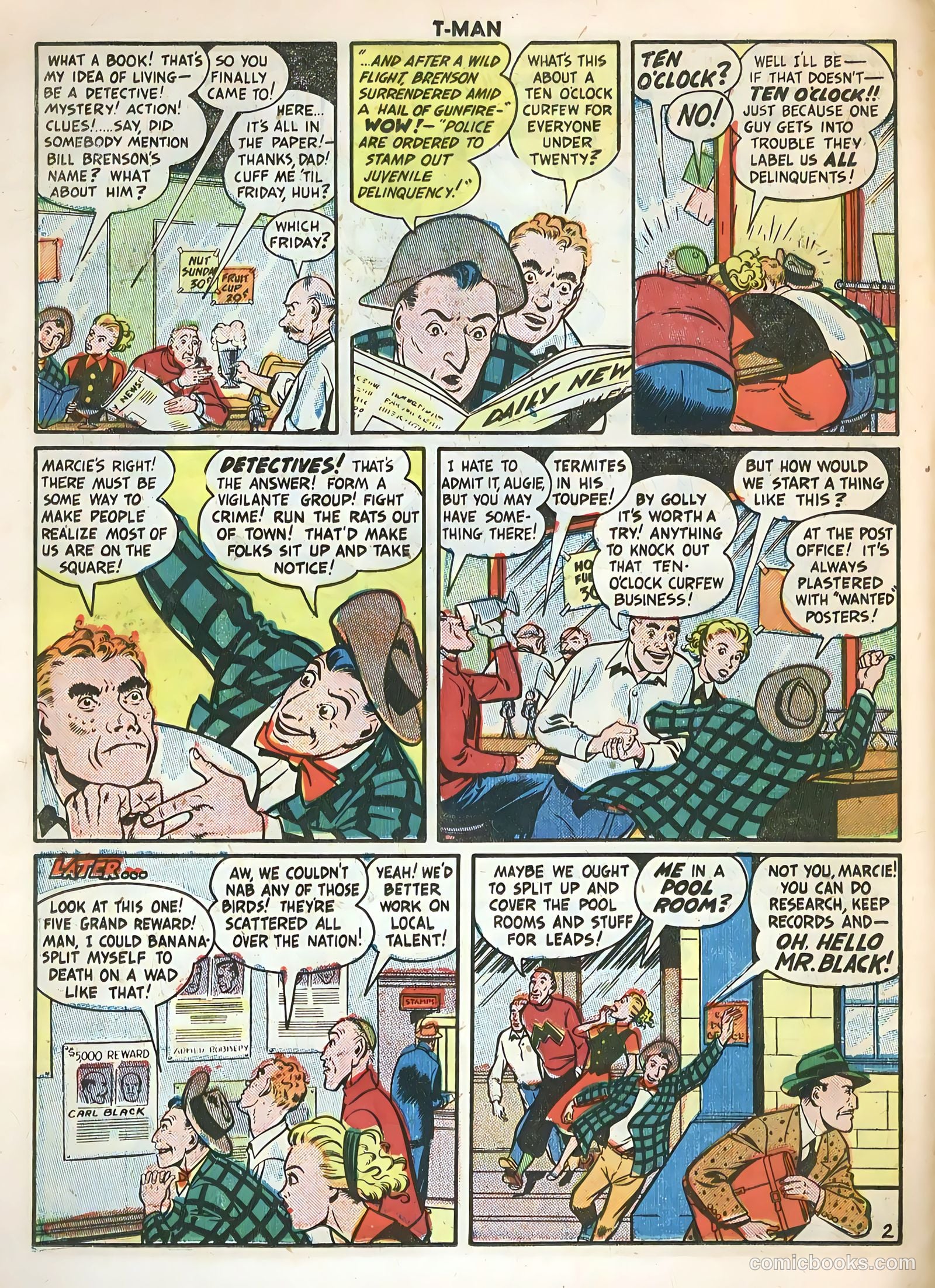 T-Man #1 (1951) — page 14 of 36