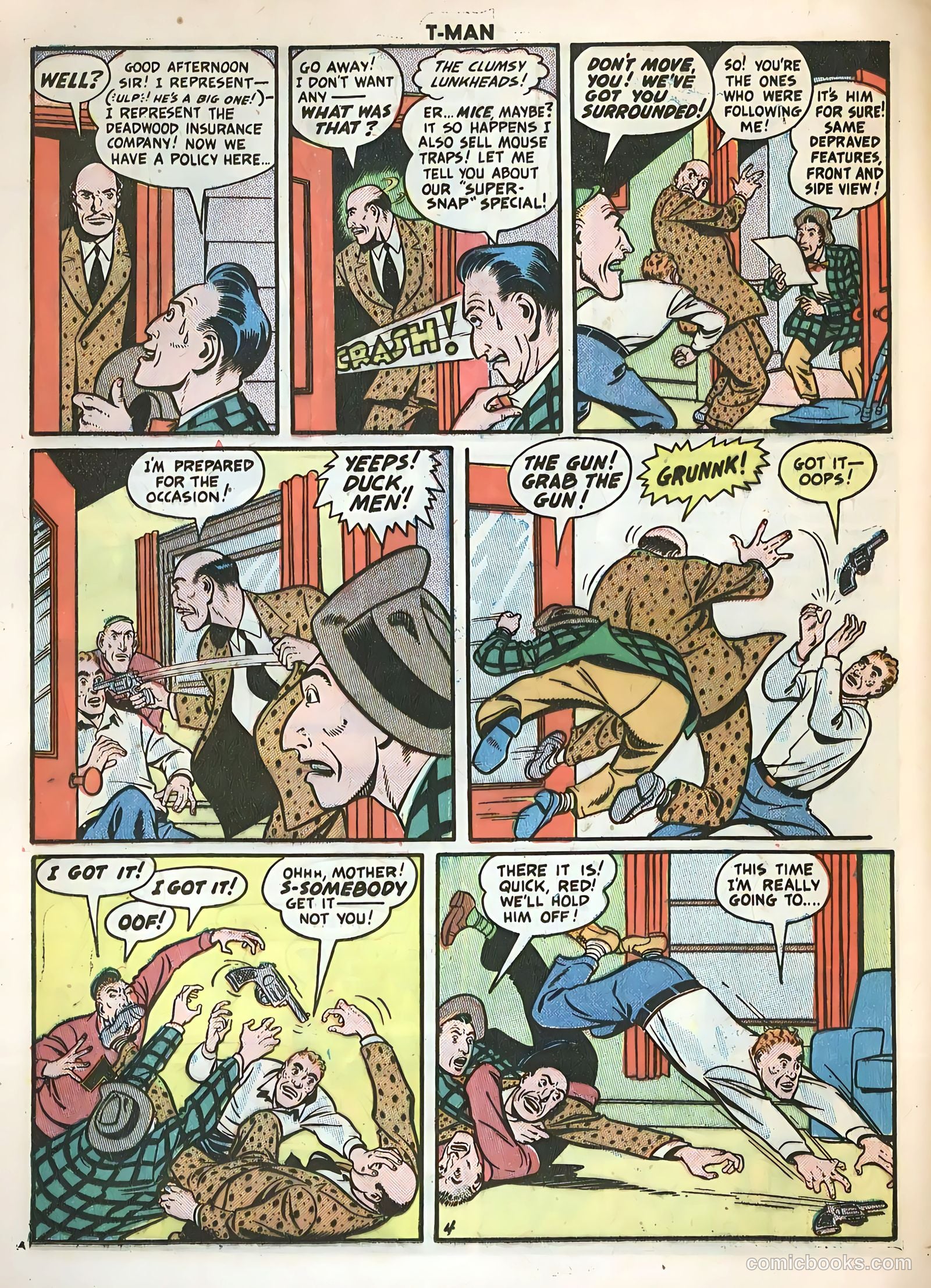 T-Man #1 (1951) — page 16 of 36
