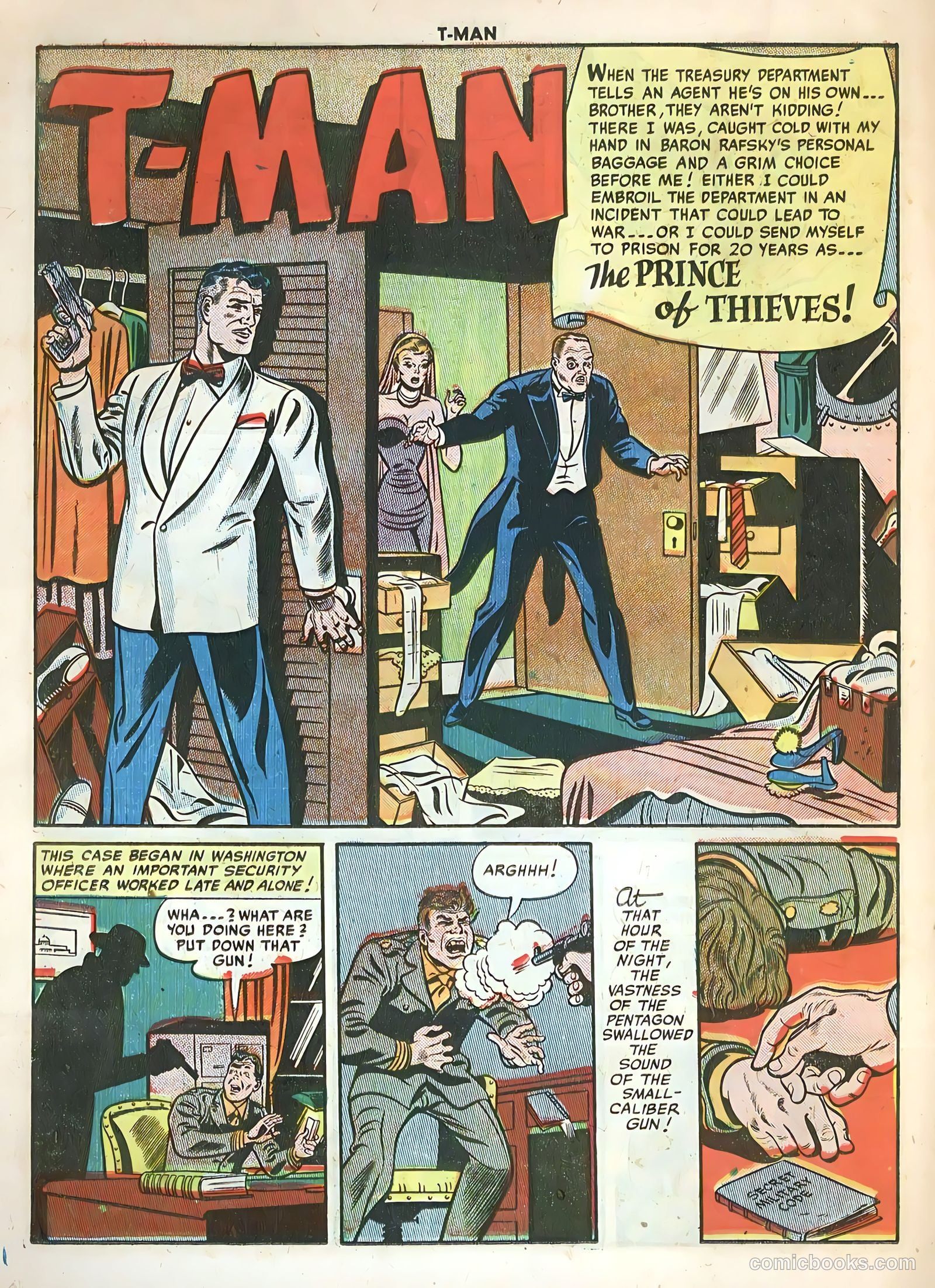 T-Man #1 (1951) — page 18 of 36