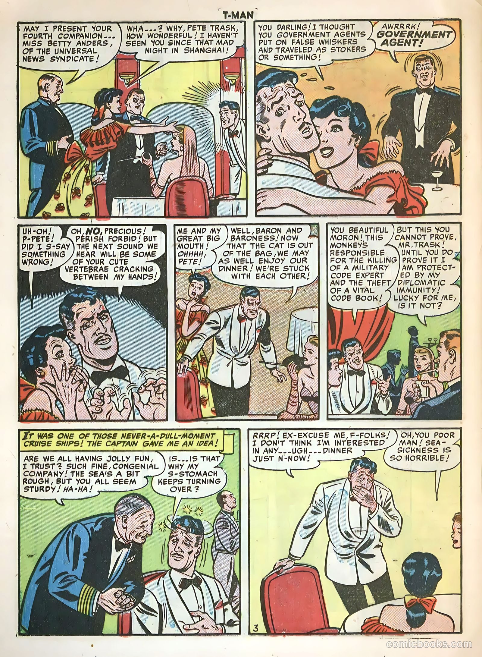 T-Man #1 (1951) — page 20 of 36