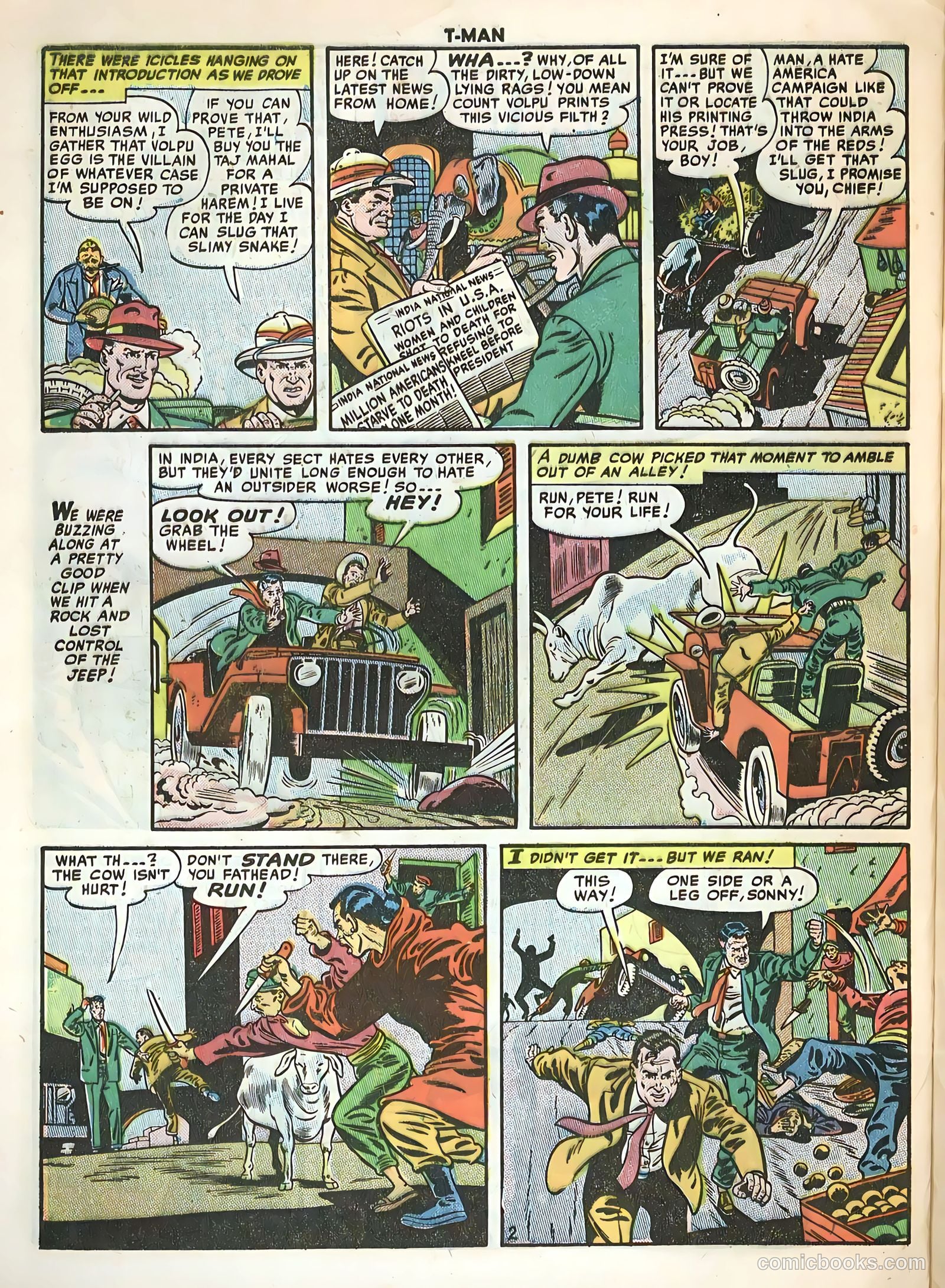 T-Man #1 (1951) — page 28 of 36
