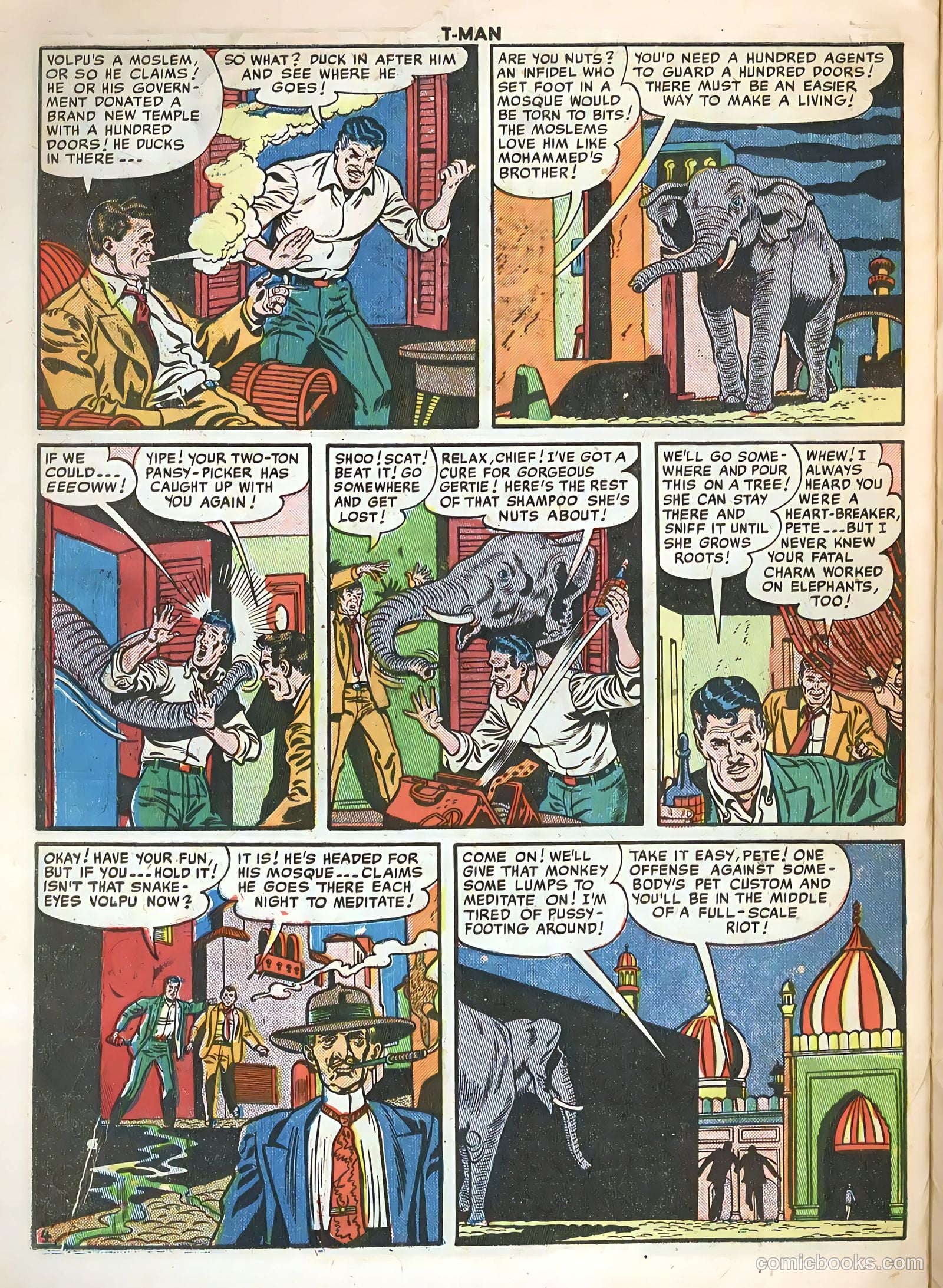 T-Man #1 (1951) — page 30 of 36