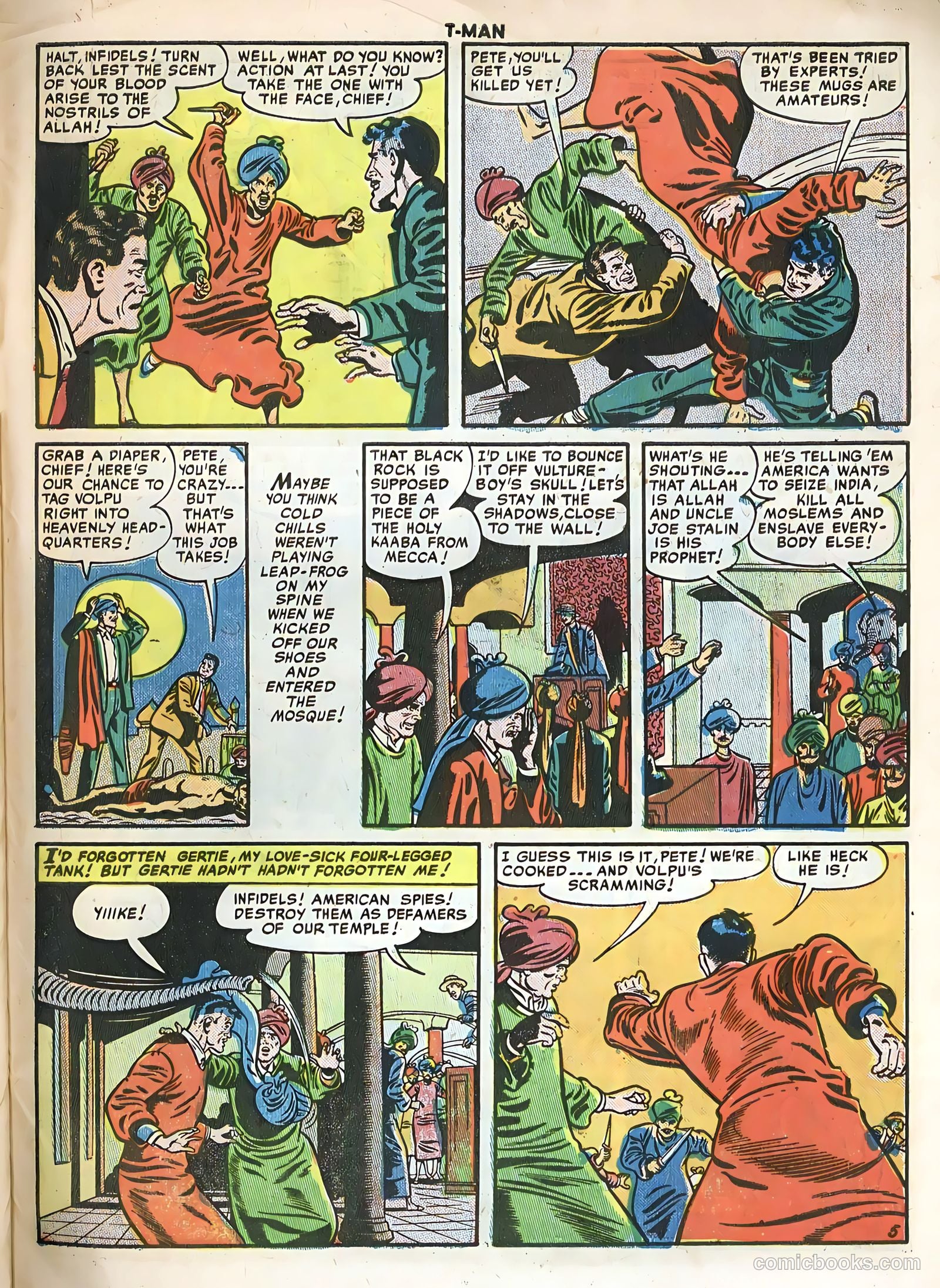T-Man #1 (1951) — page 31 of 36