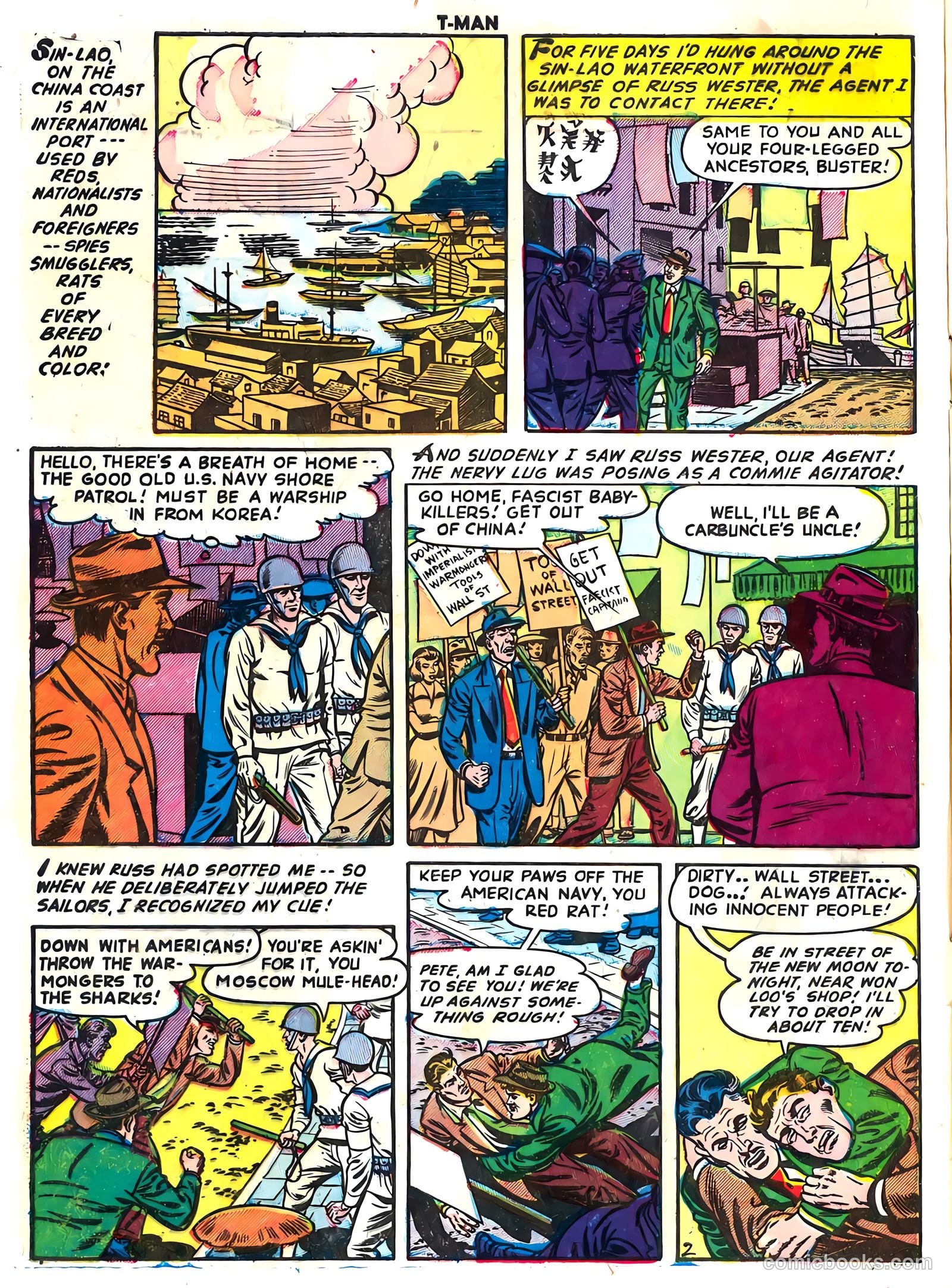 T-Man #10 (1953) — page 4 of 36