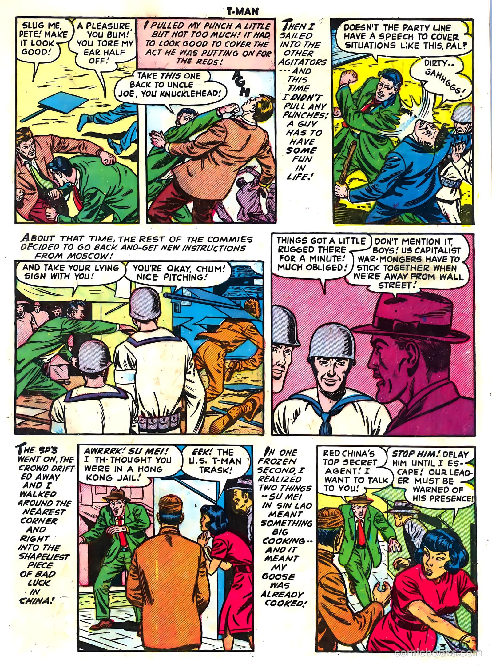 T-Man #10 (1953) — page 5 of 36