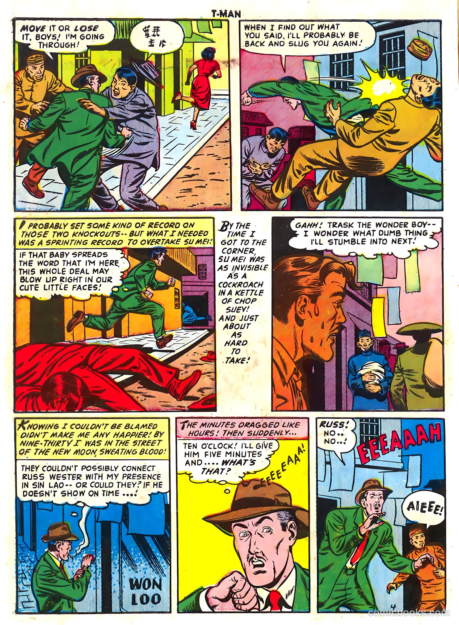 T-Man #10 (1953) — page 6 of 36