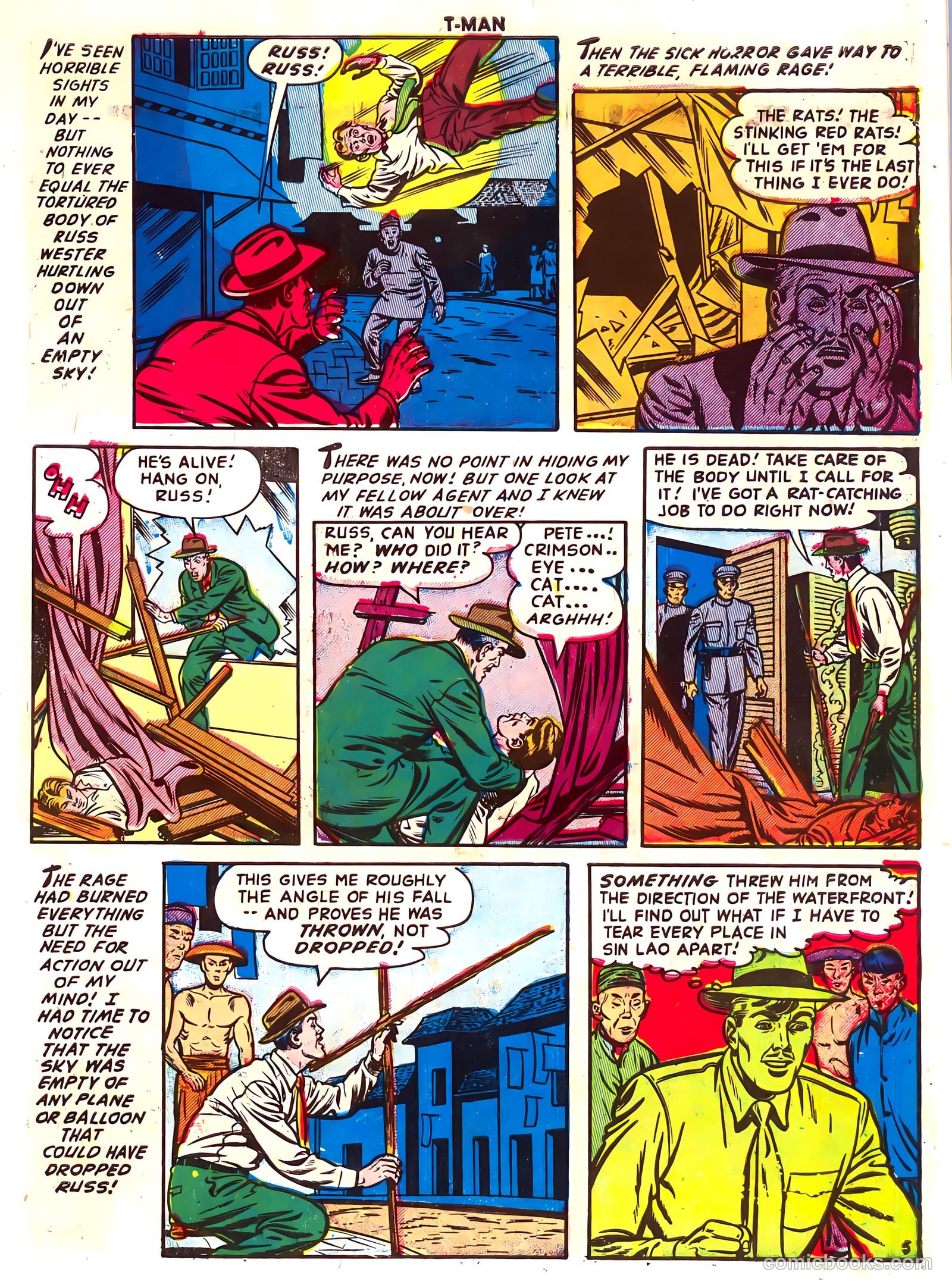 T-Man #10 (1953) — page 7 of 36