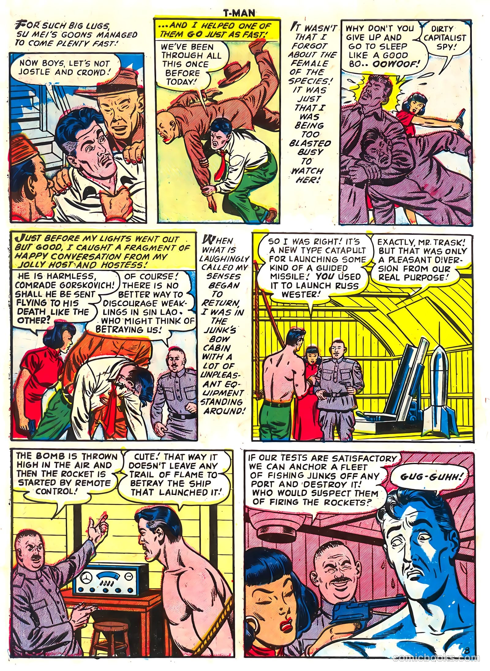 T-Man #10 (1953) — page 10 of 36