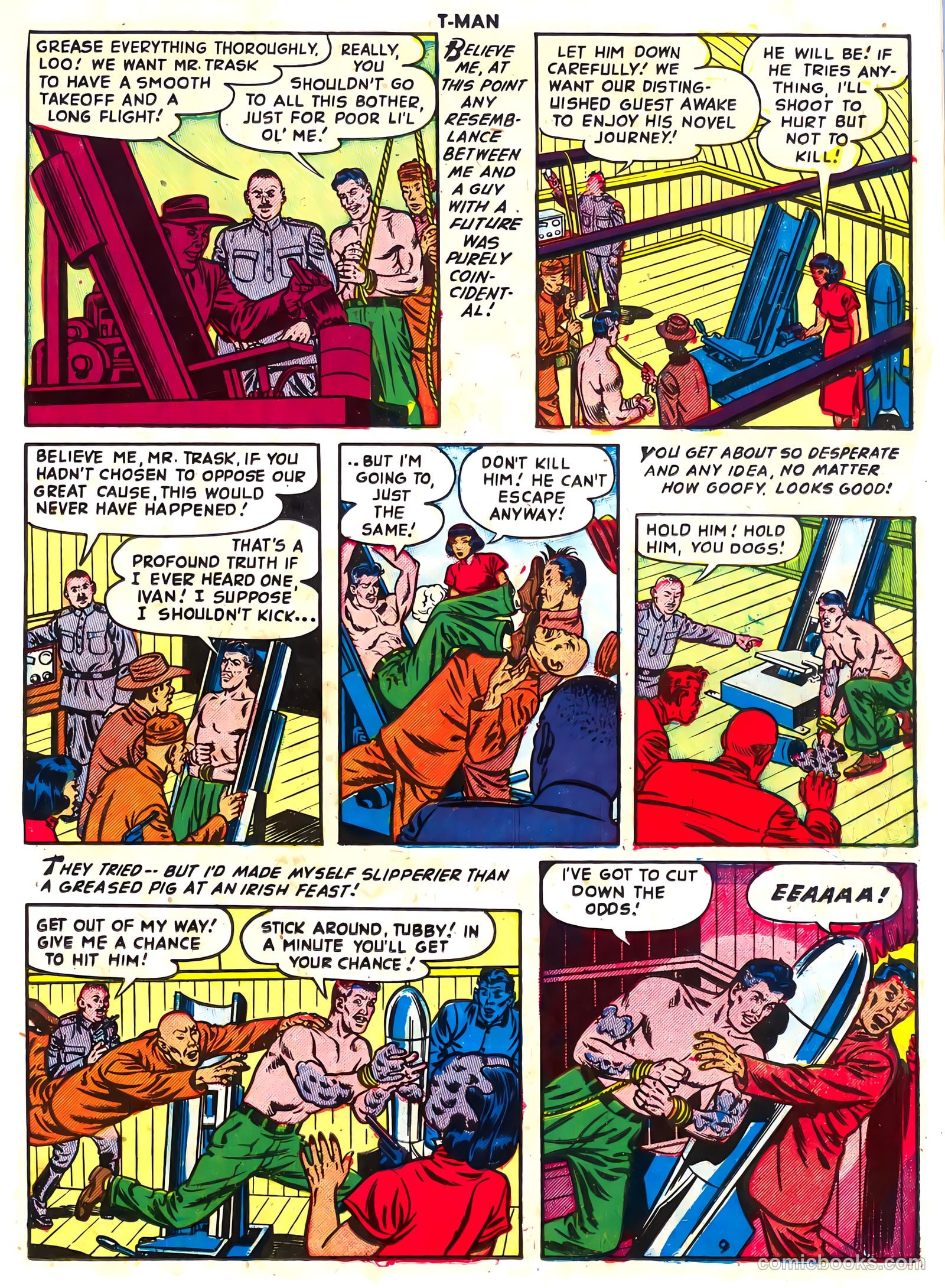 T-Man #10 (1953) — page 11 of 36