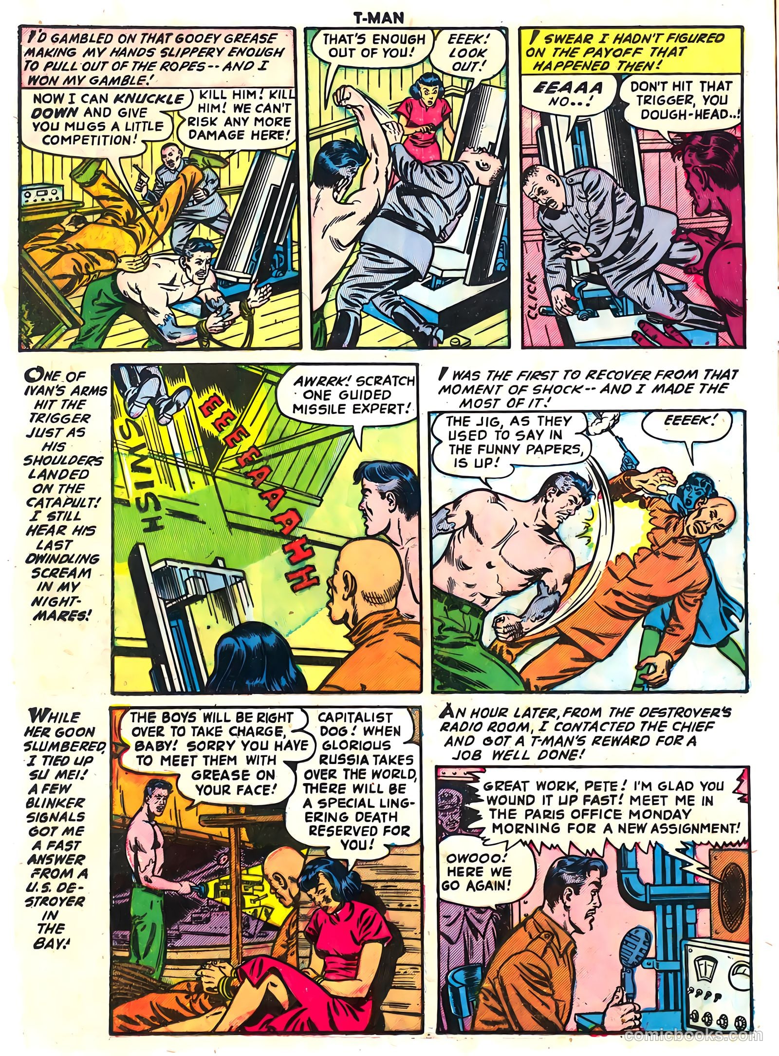 T-Man #10 (1953) — page 12 of 36