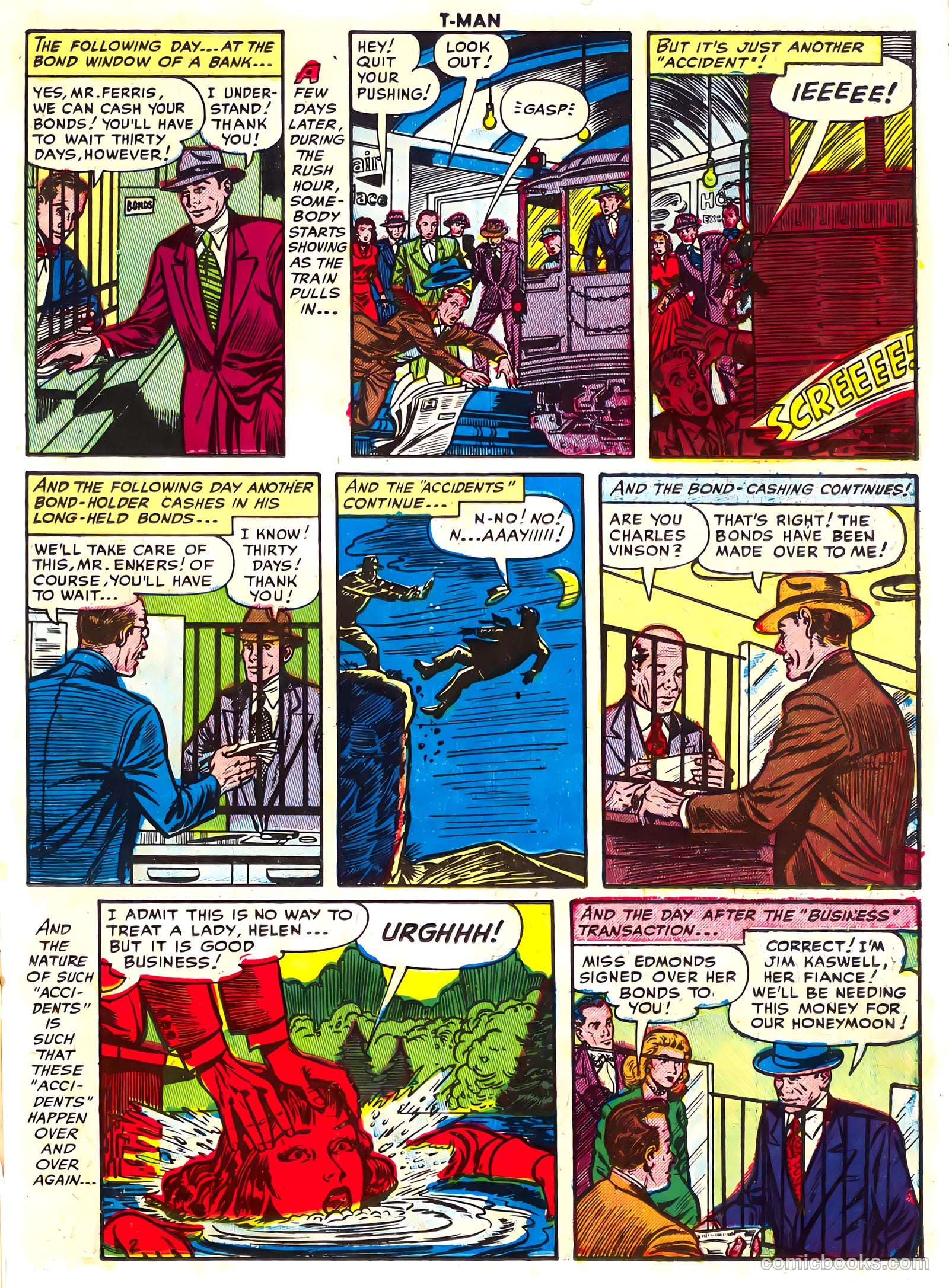 T-Man #10 (1953) — page 15 of 36