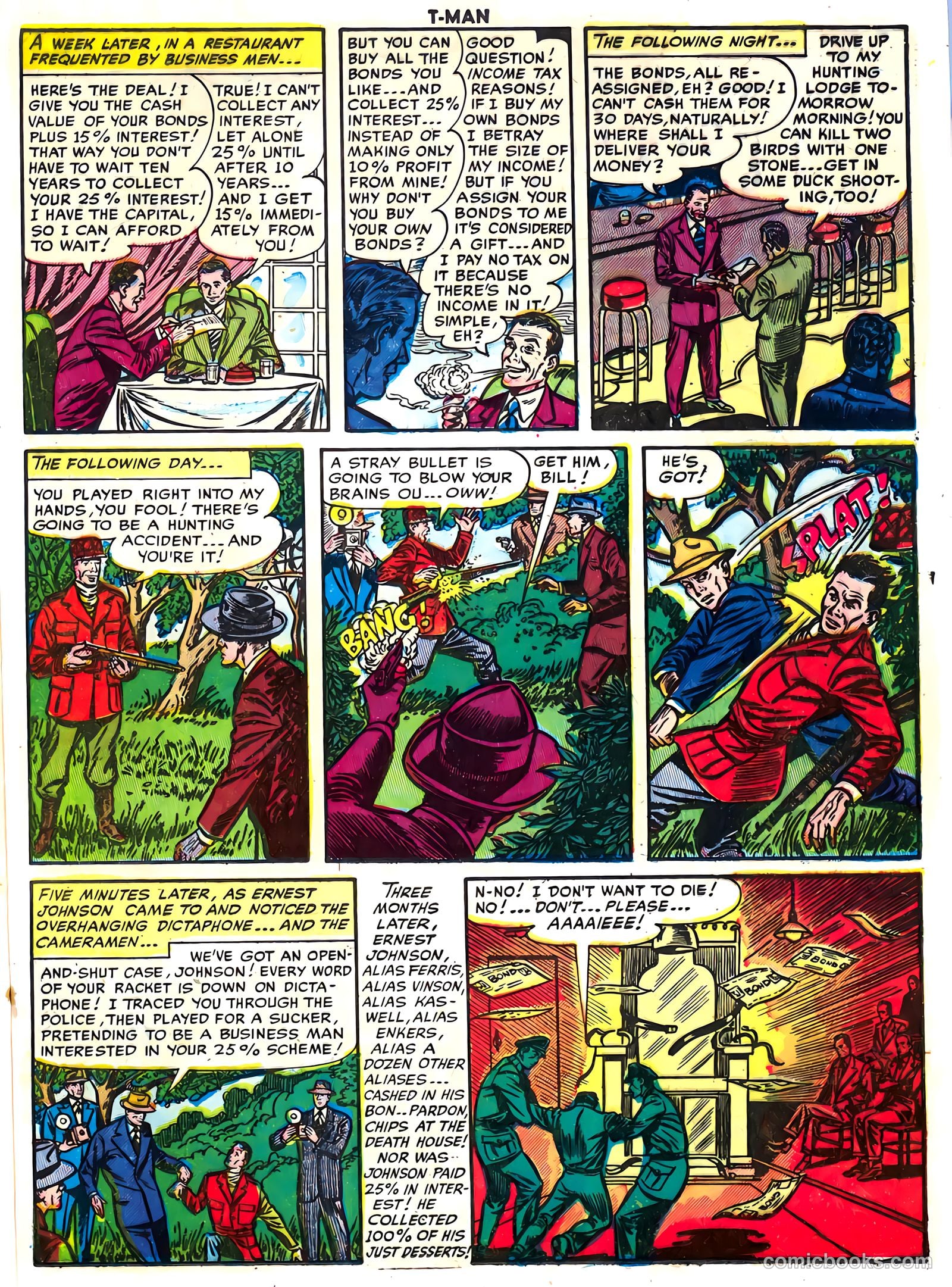 T-Man #10 (1953) — page 17 of 36
