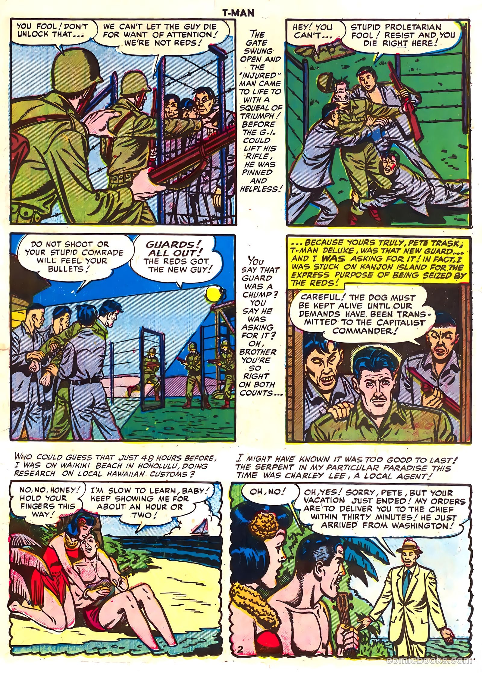 T-Man #10 (1953) — page 19 of 36