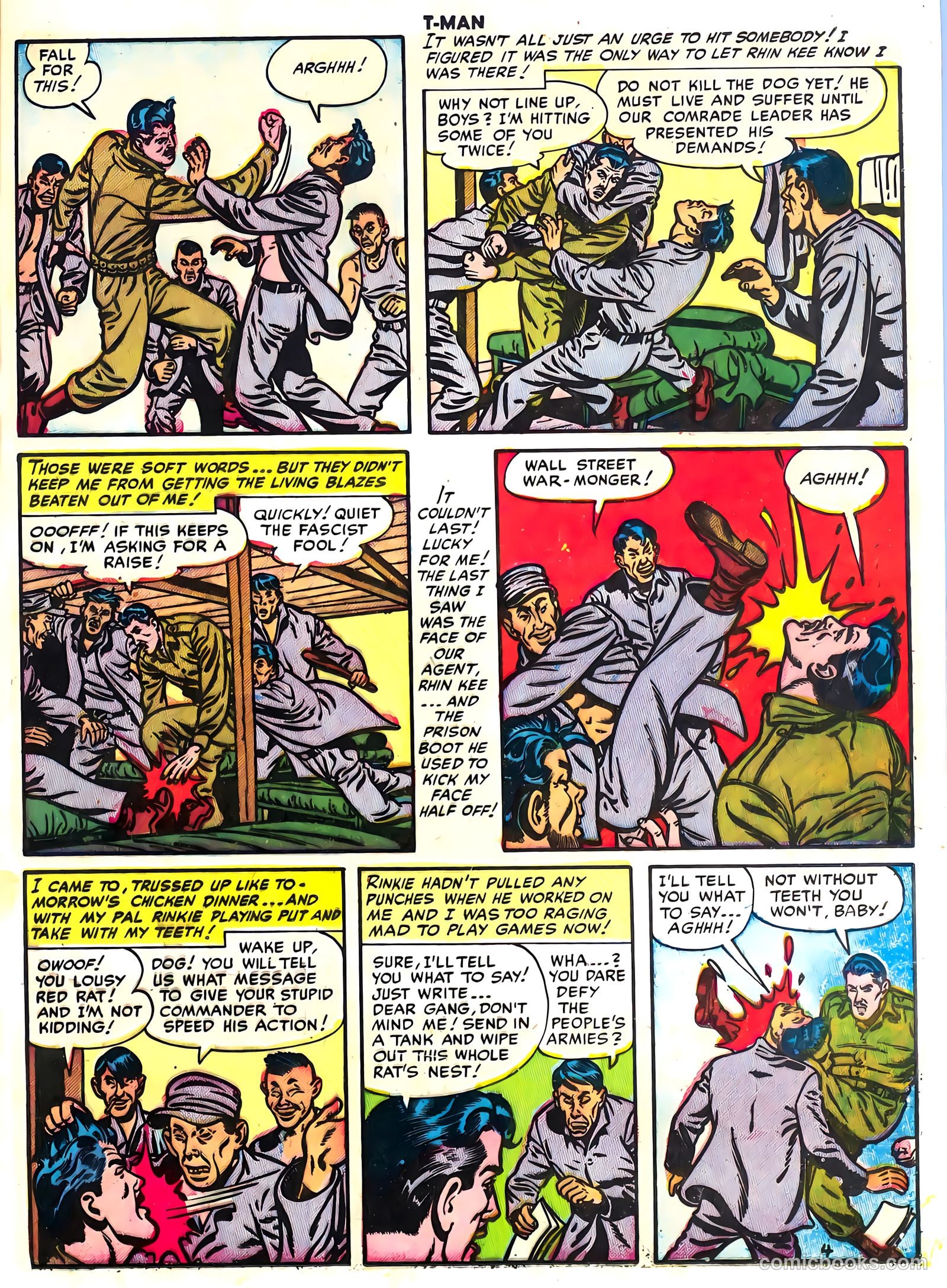 T-Man #10 (1953) — page 21 of 36