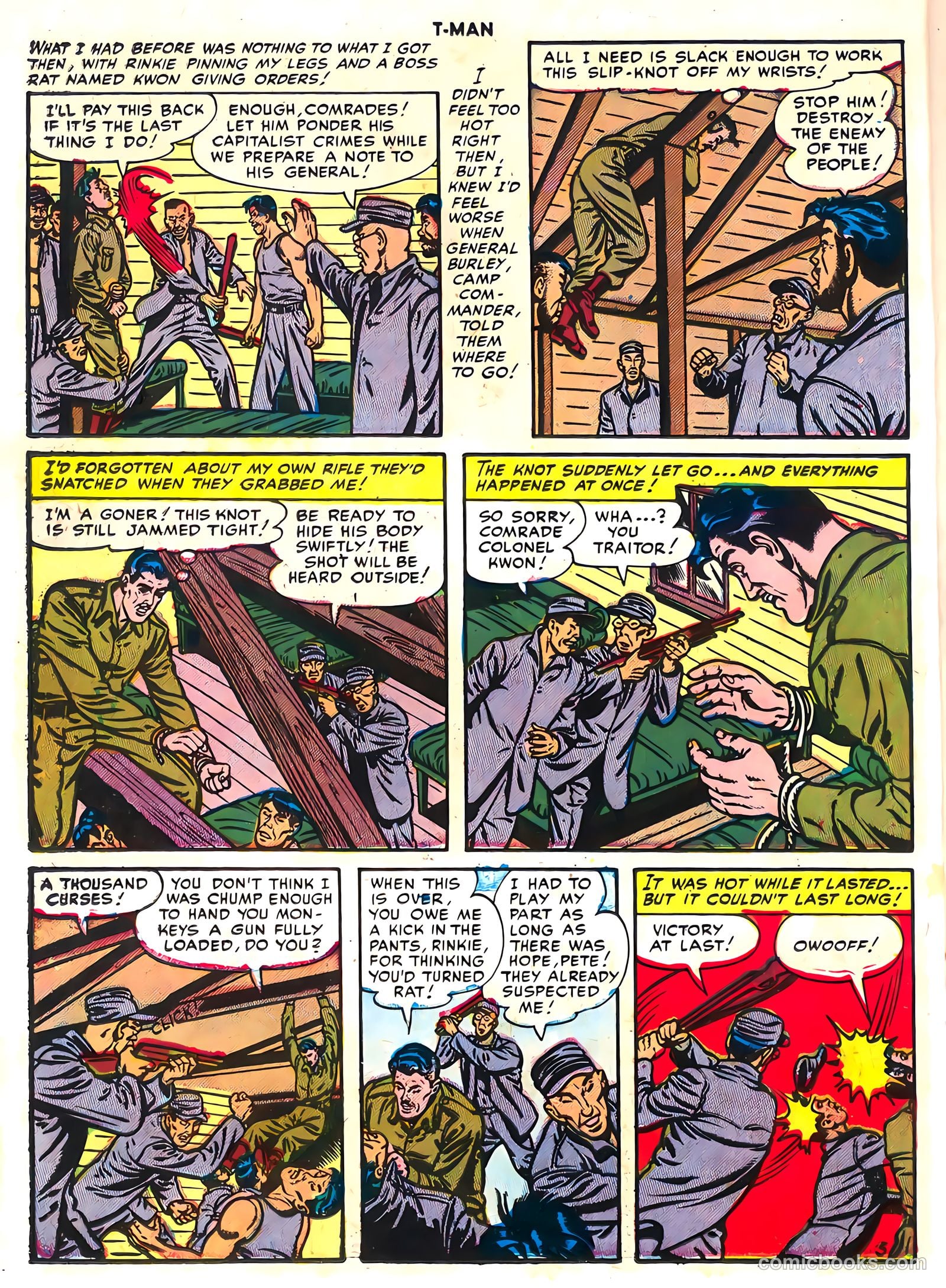 T-Man #10 (1953) — page 22 of 36