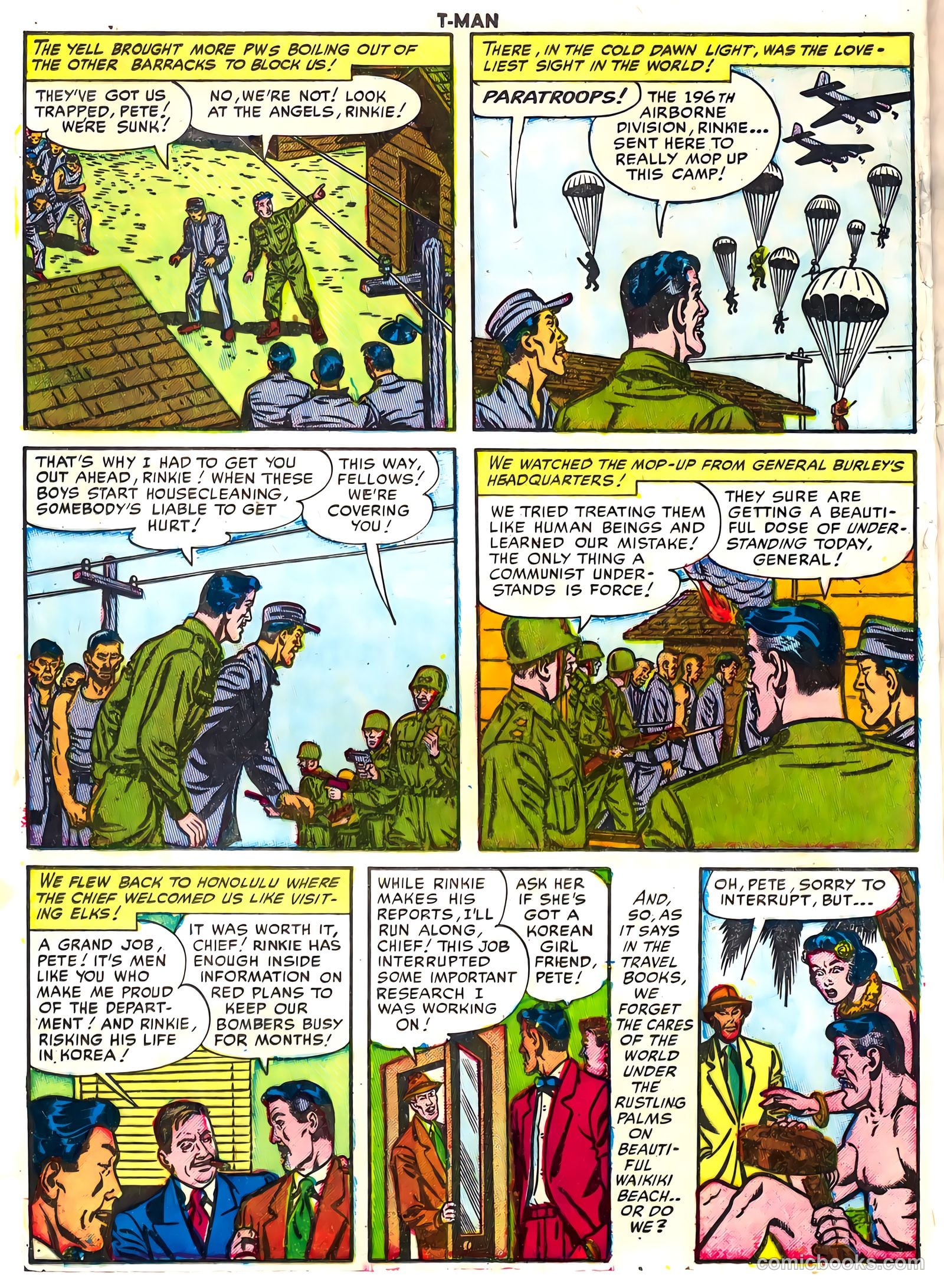 T-Man #10 (1953) — page 24 of 36