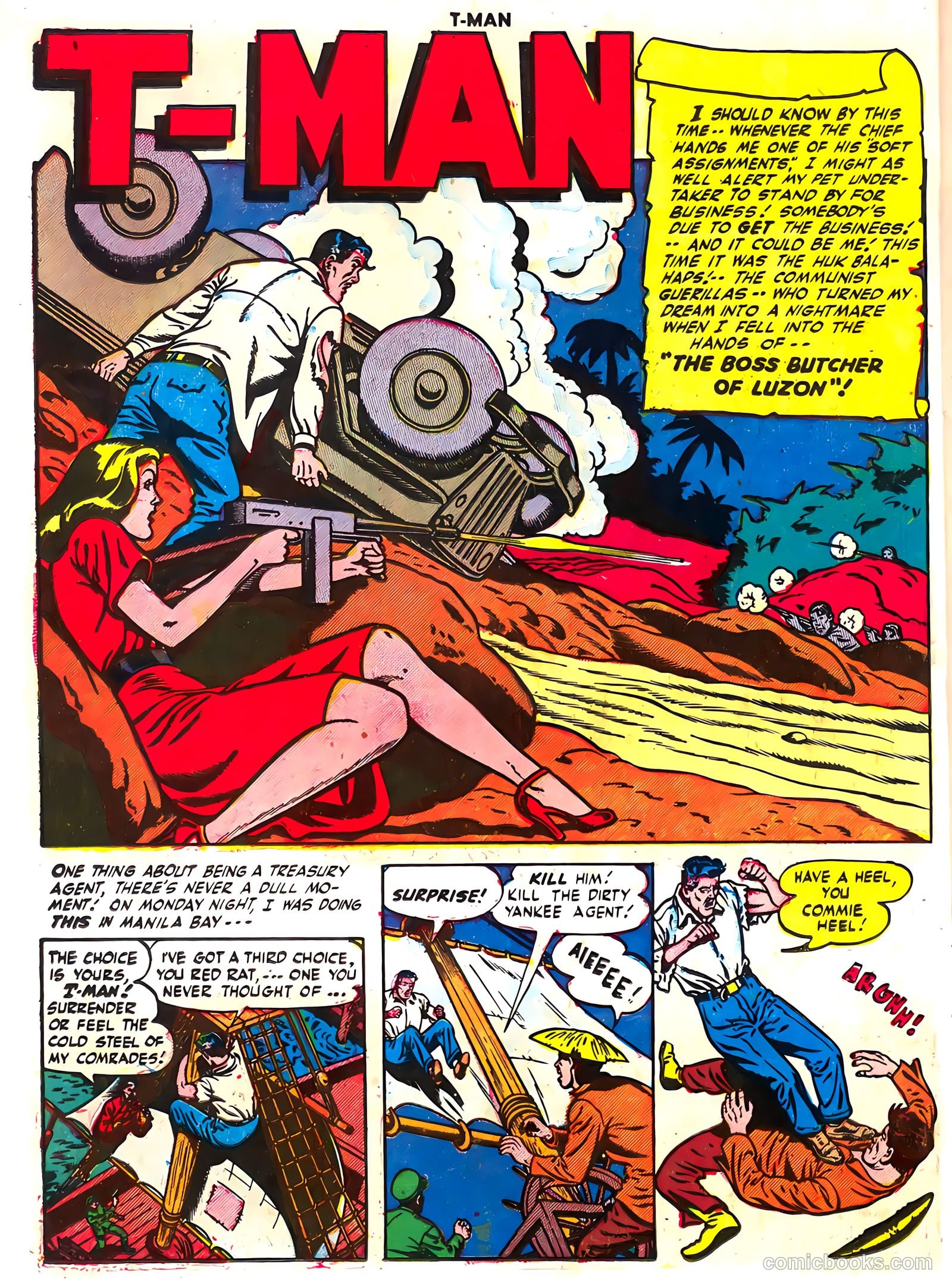 T-Man #10 (1953) — page 26 of 36