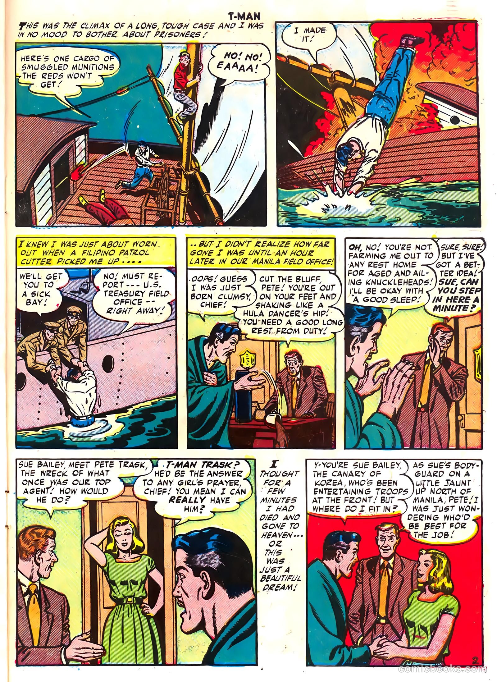 T-Man #10 (1953) — page 27 of 36