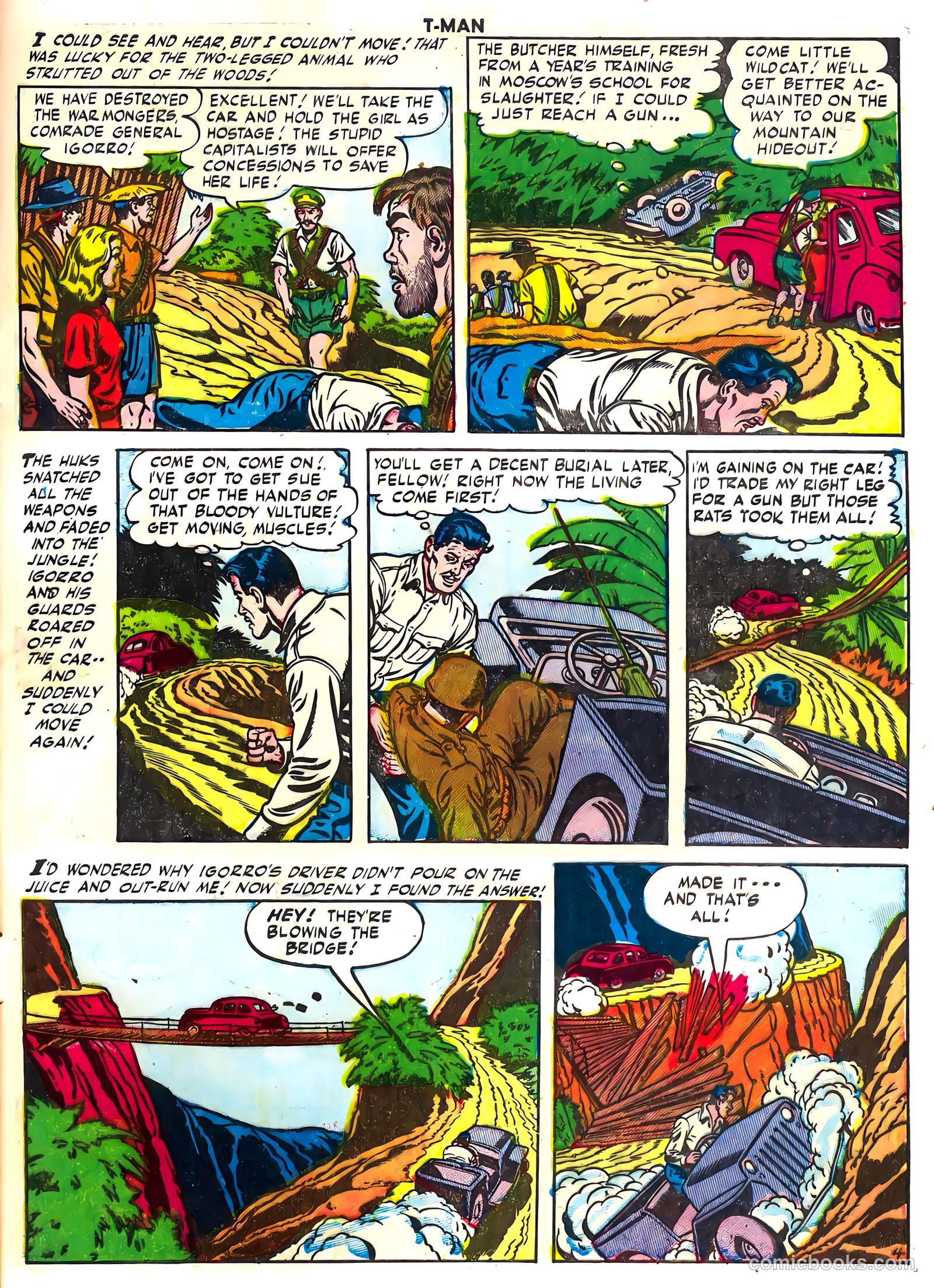 T-Man #10 (1953) — page 29 of 36