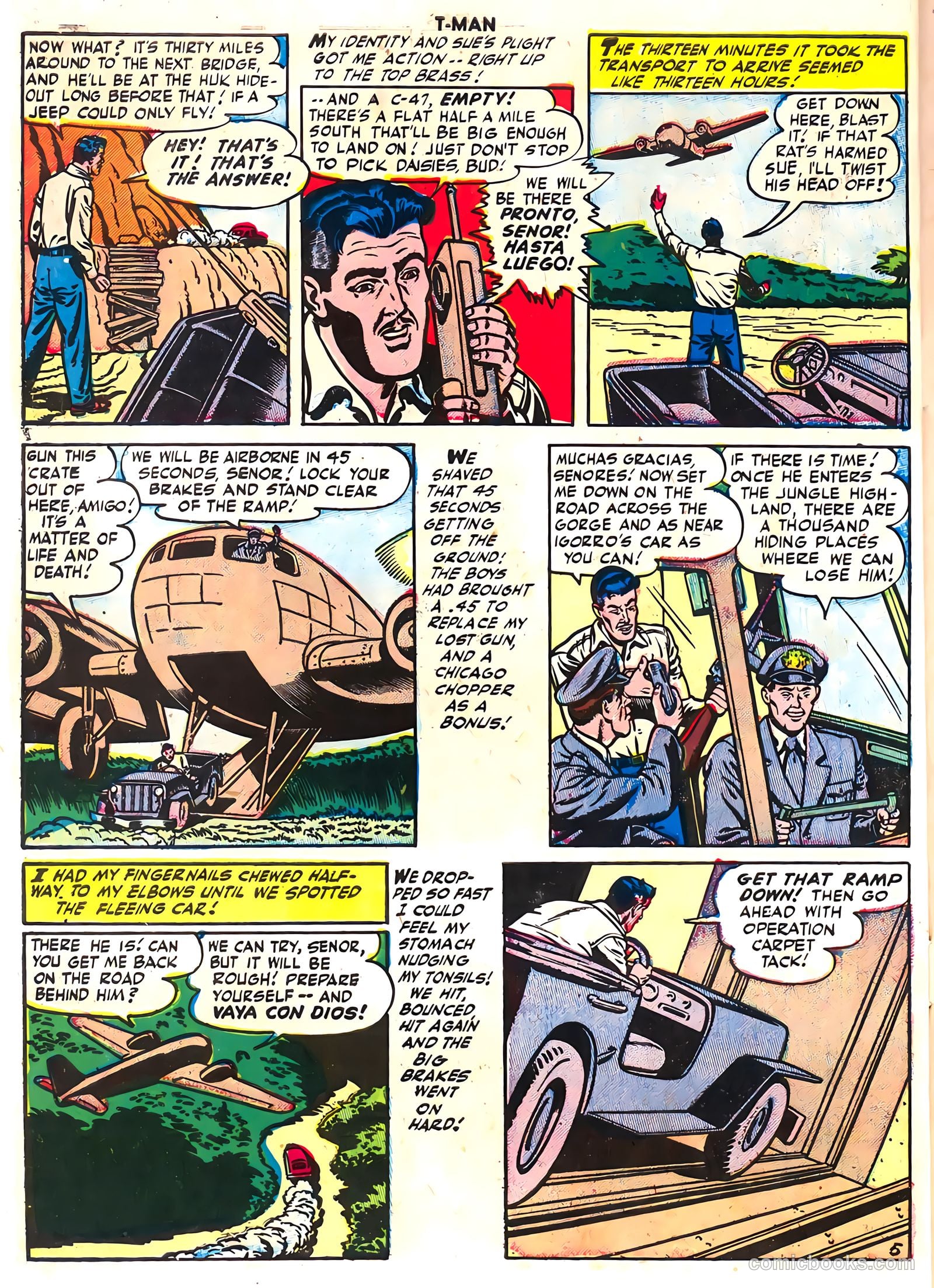 T-Man #10 (1953) — page 30 of 36