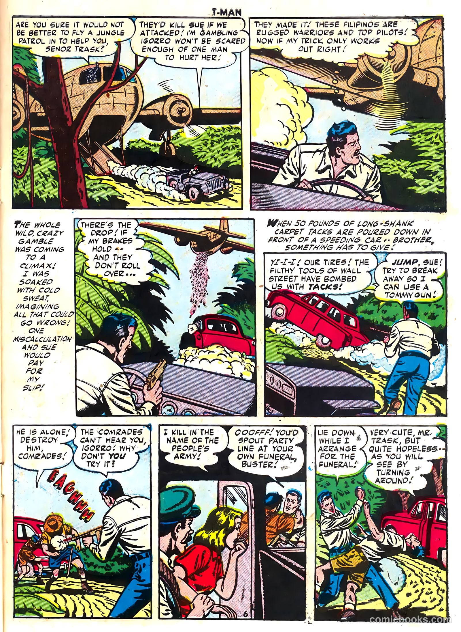 T-Man #10 (1953) — page 31 of 36