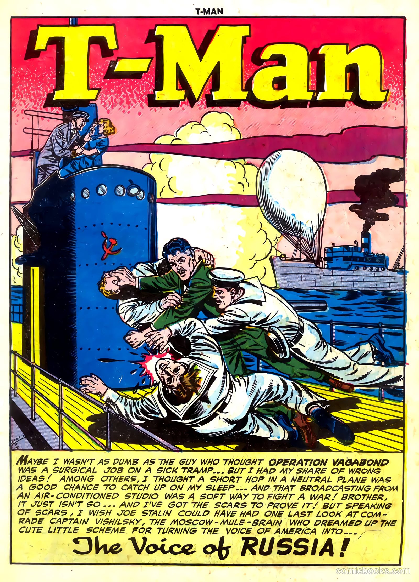 T-Man #11 (1953) — page 3 of 36