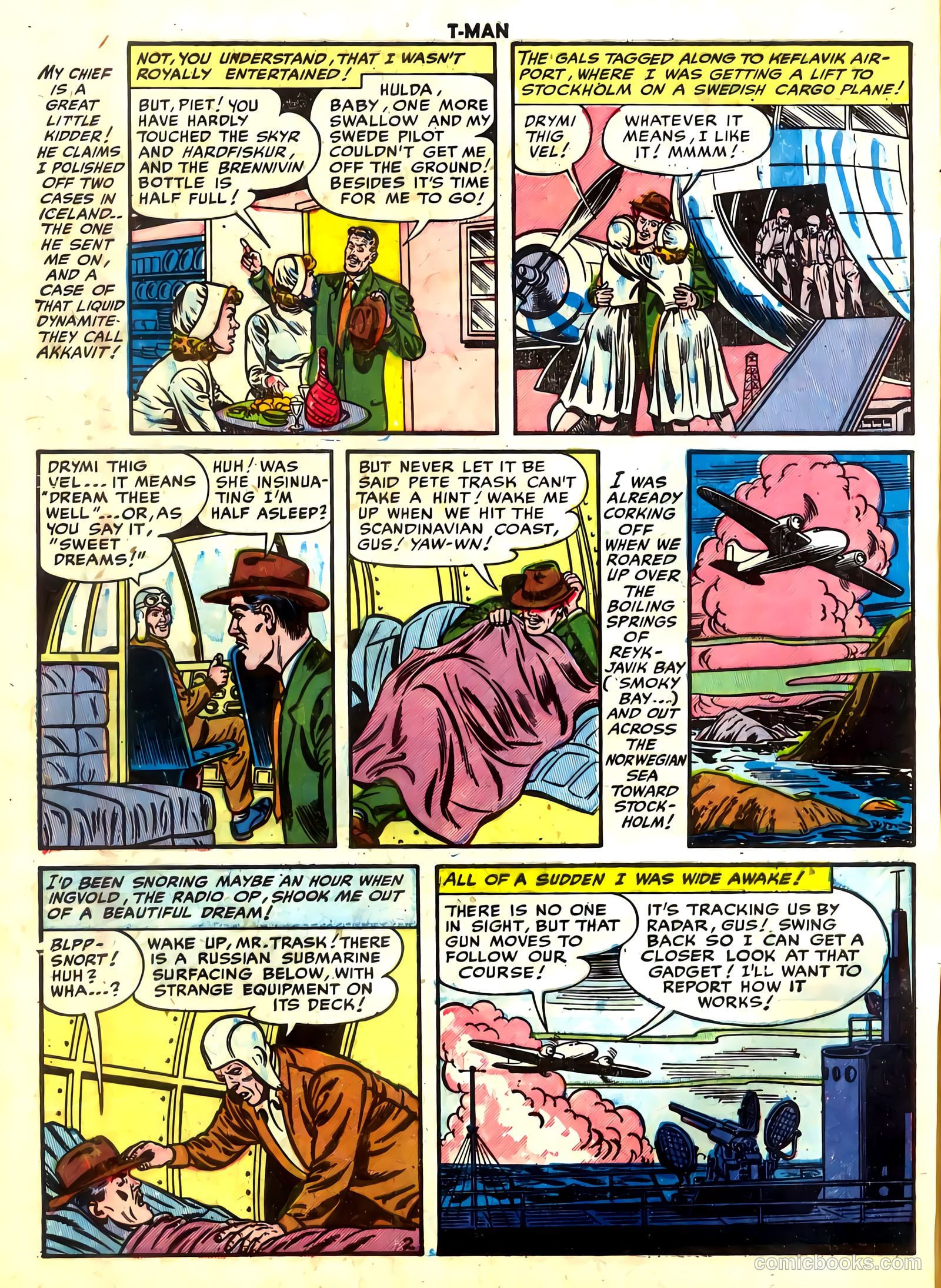 T-Man #11 (1953) — page 4 of 36
