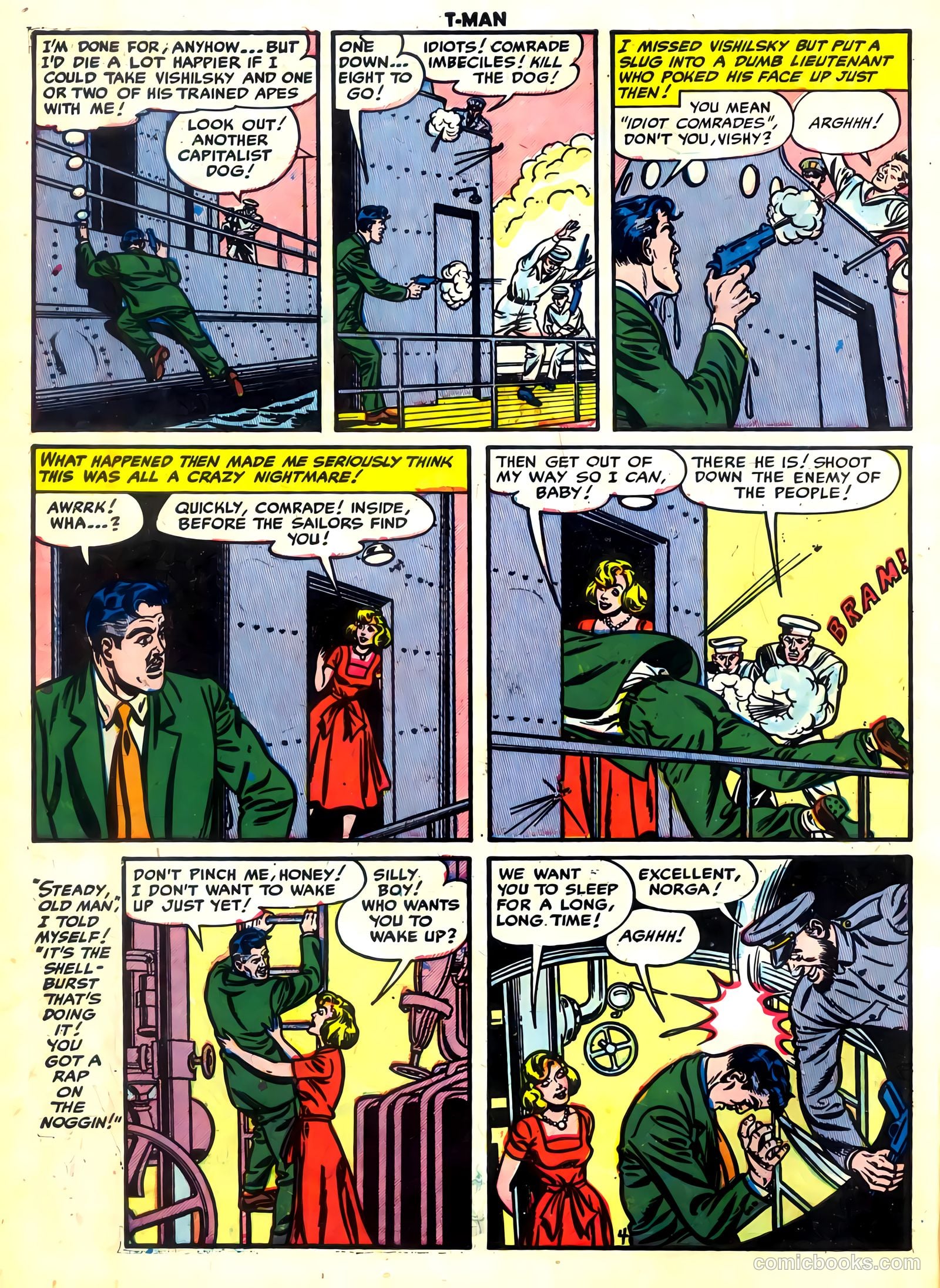 T-Man #11 (1953) — page 6 of 36