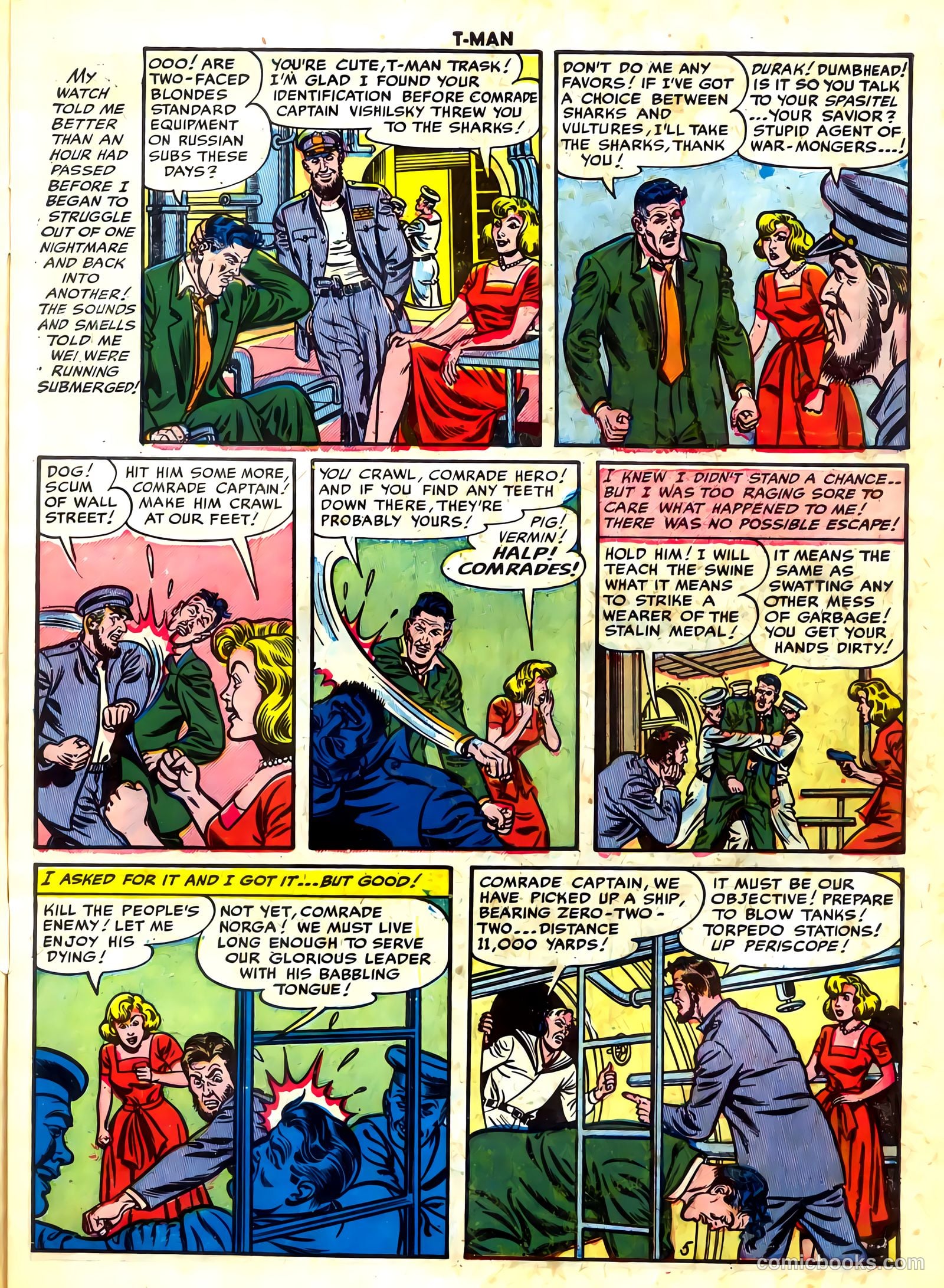 T-Man #11 (1953) — page 7 of 36