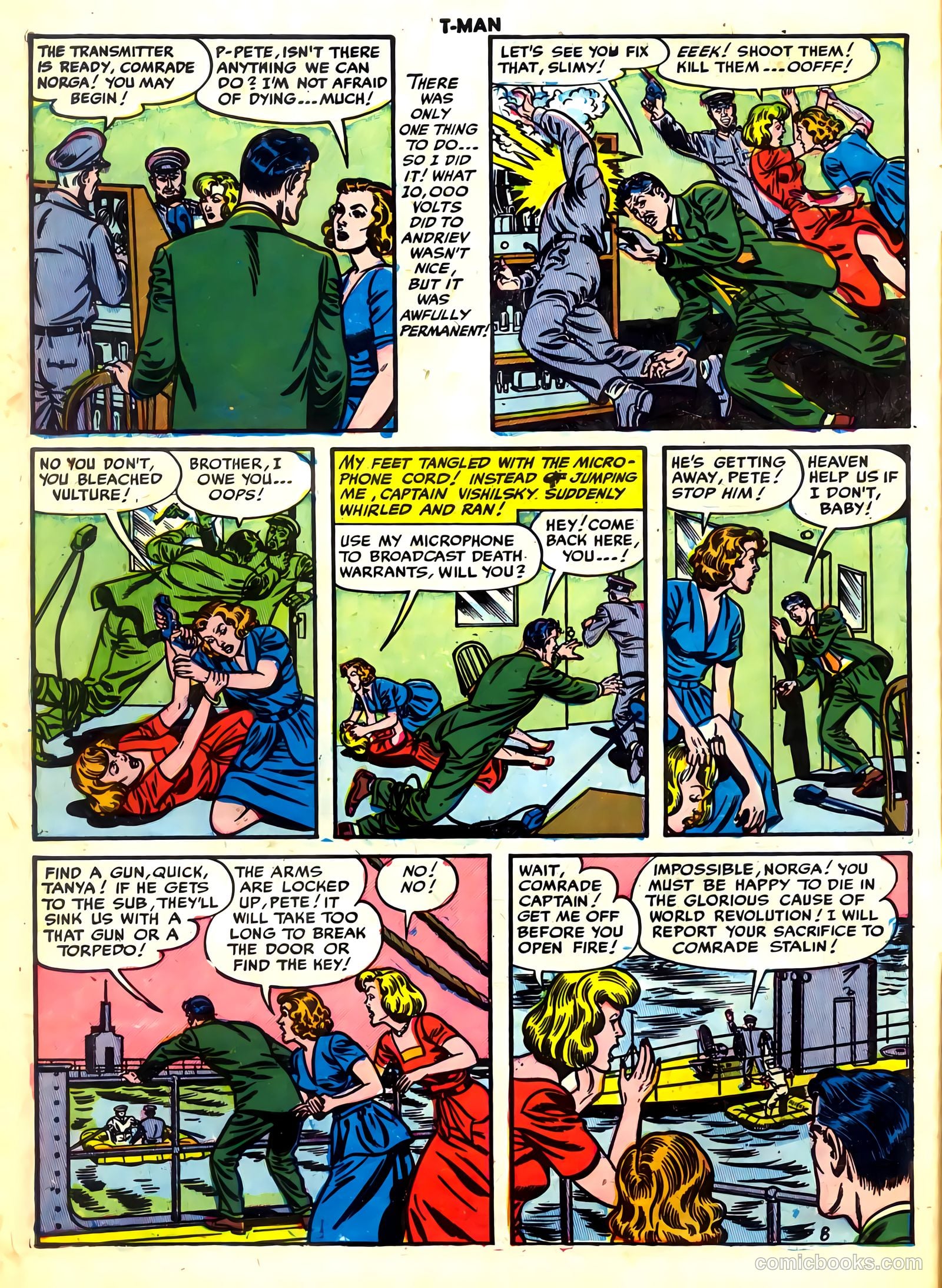 T-Man #11 (1953) — page 10 of 36