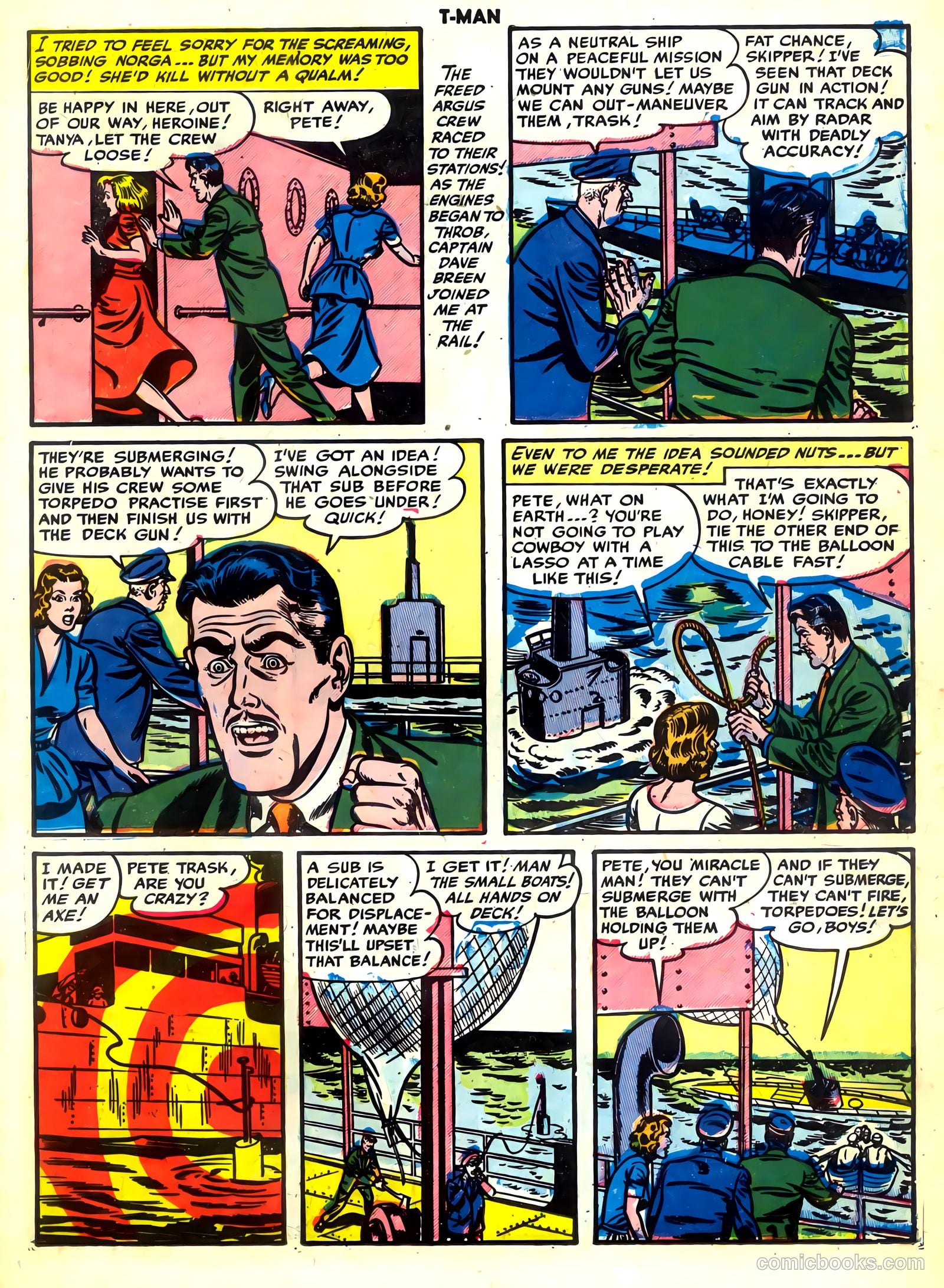 T-Man #11 (1953) — page 11 of 36